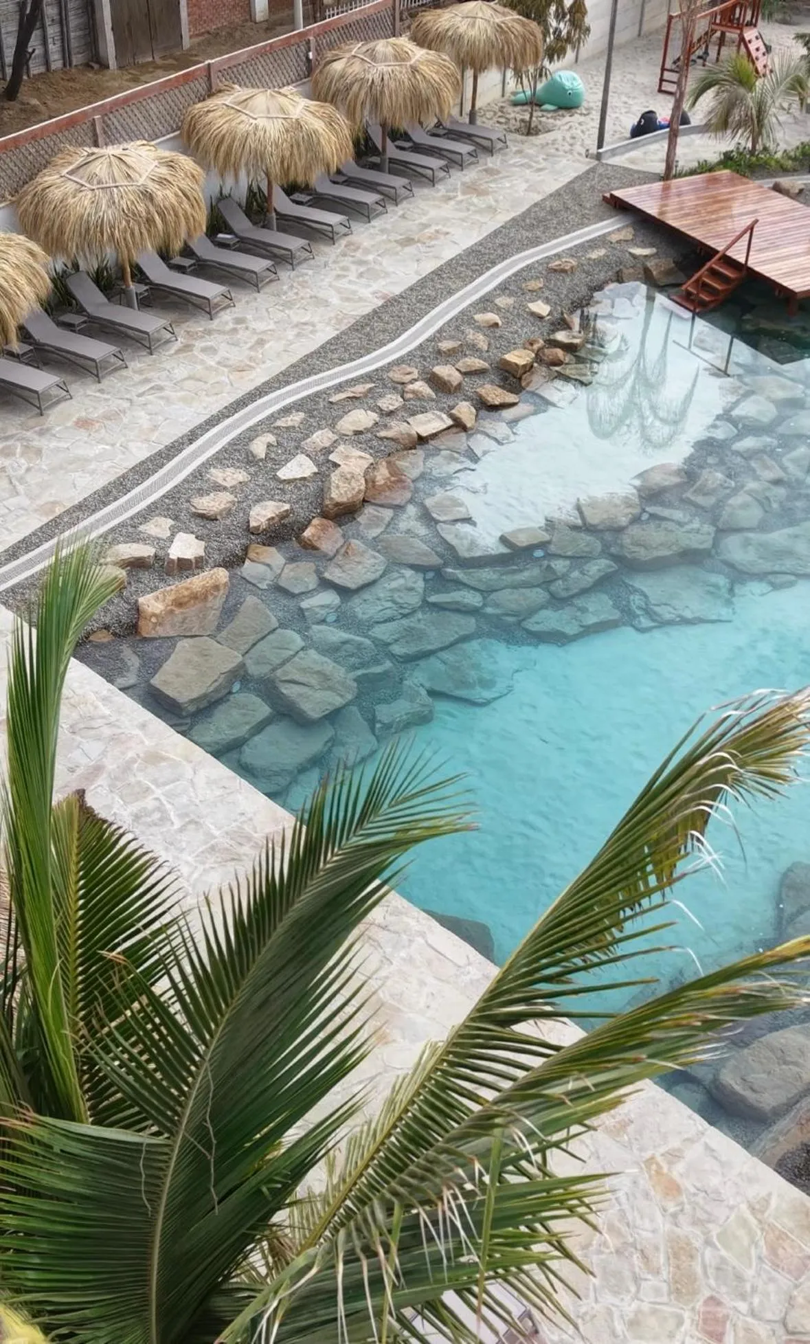 Swimming pool in ÓRGANOS BEACH bungalows & suites
