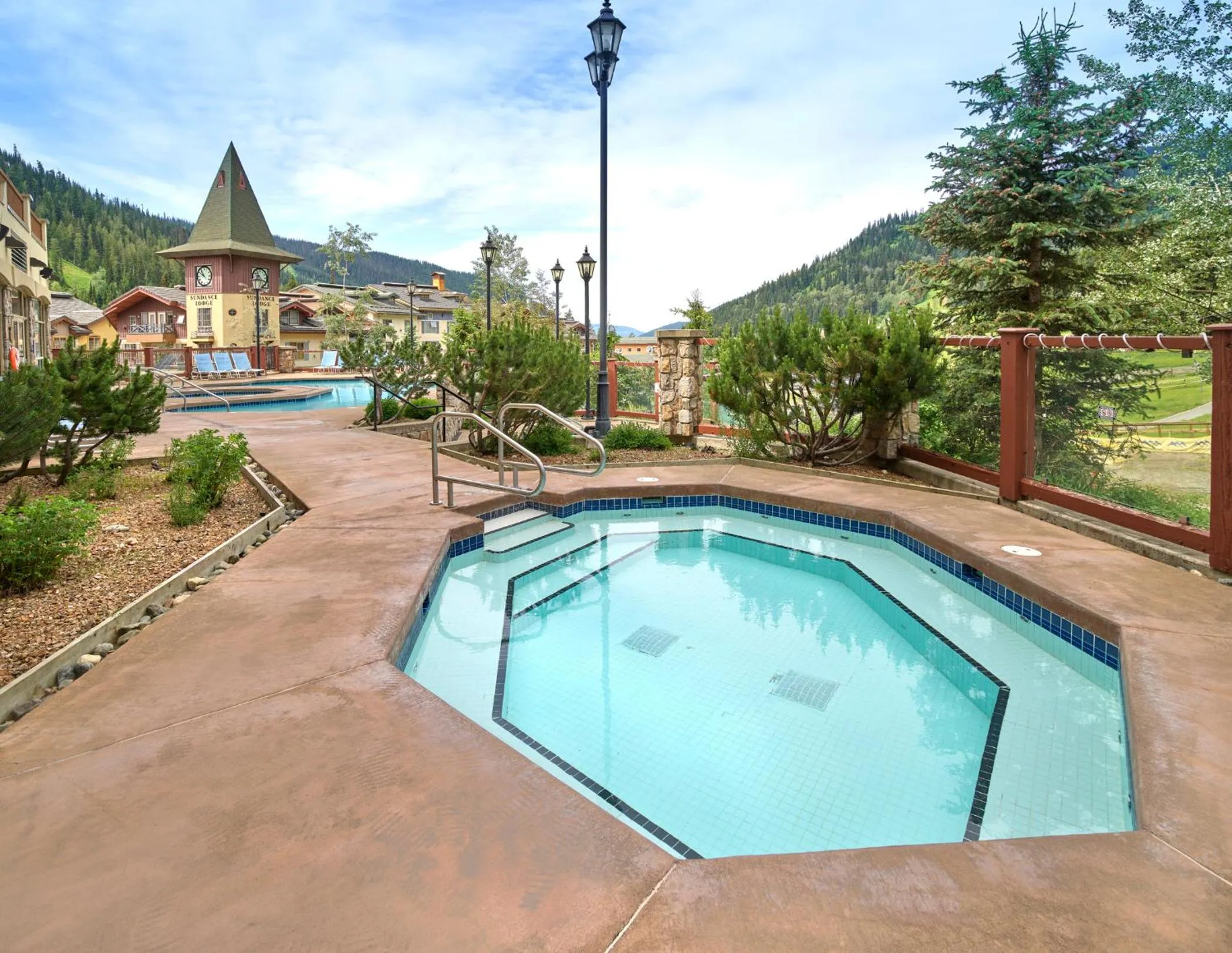 Swimming pool in Residences at the Sun Peaks Grand