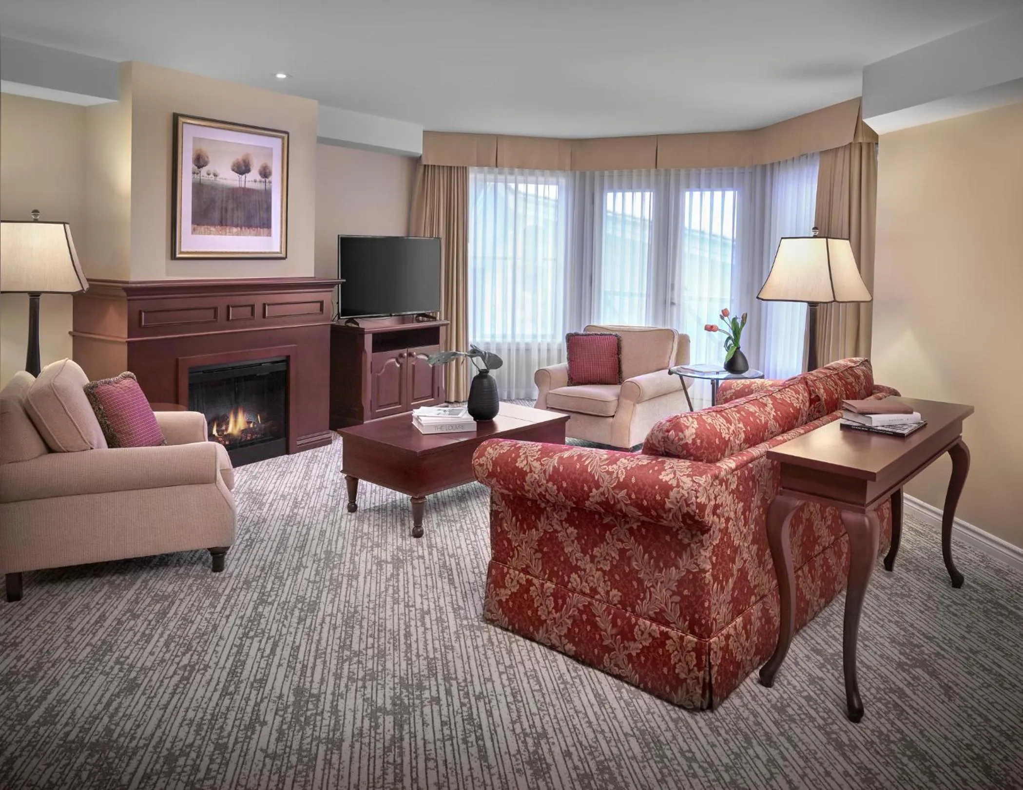Living room in Residences at the Sun Peaks Grand