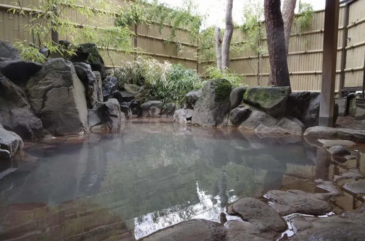 Hot Spring Bath in Nozaru Hostel