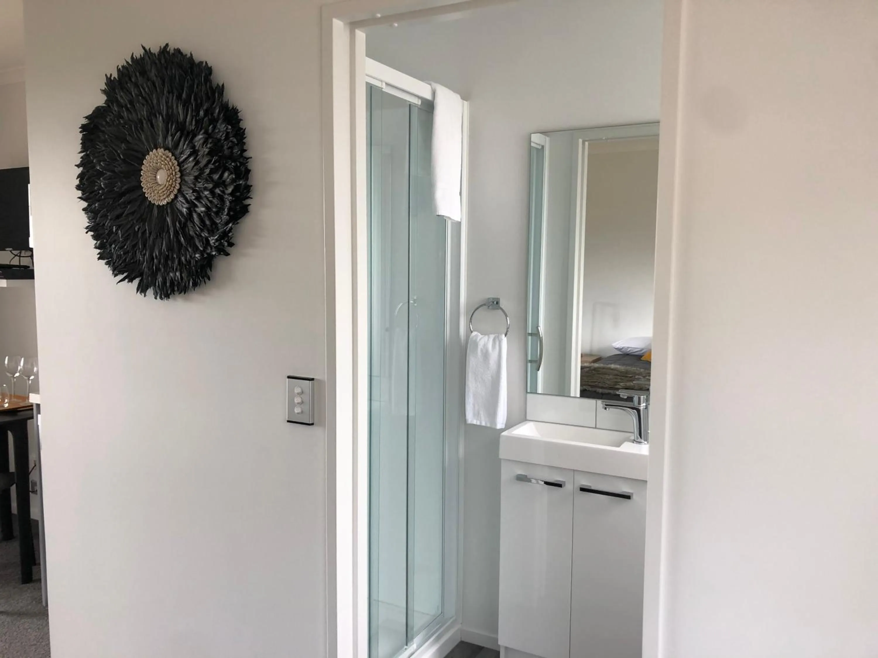 Bathroom in Kaka Point Motels