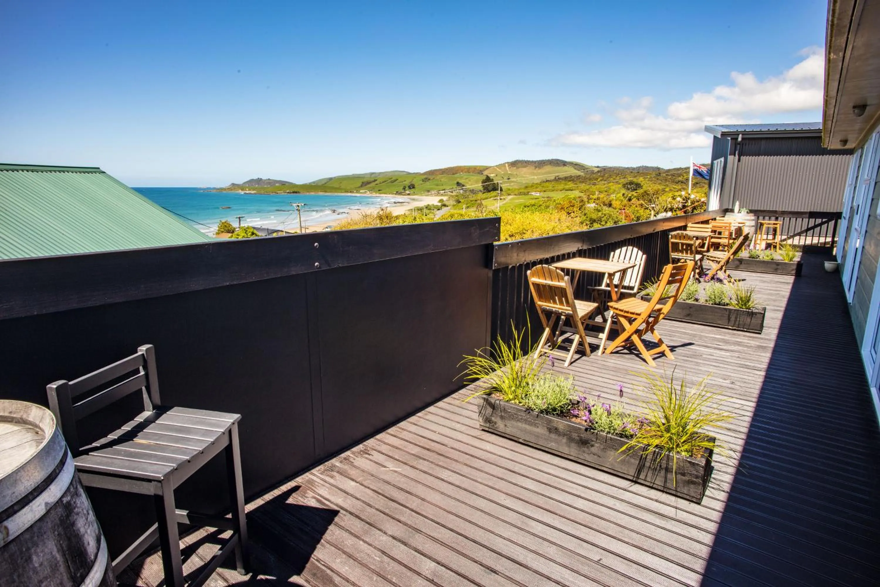 Property building in Kaka Point Motels