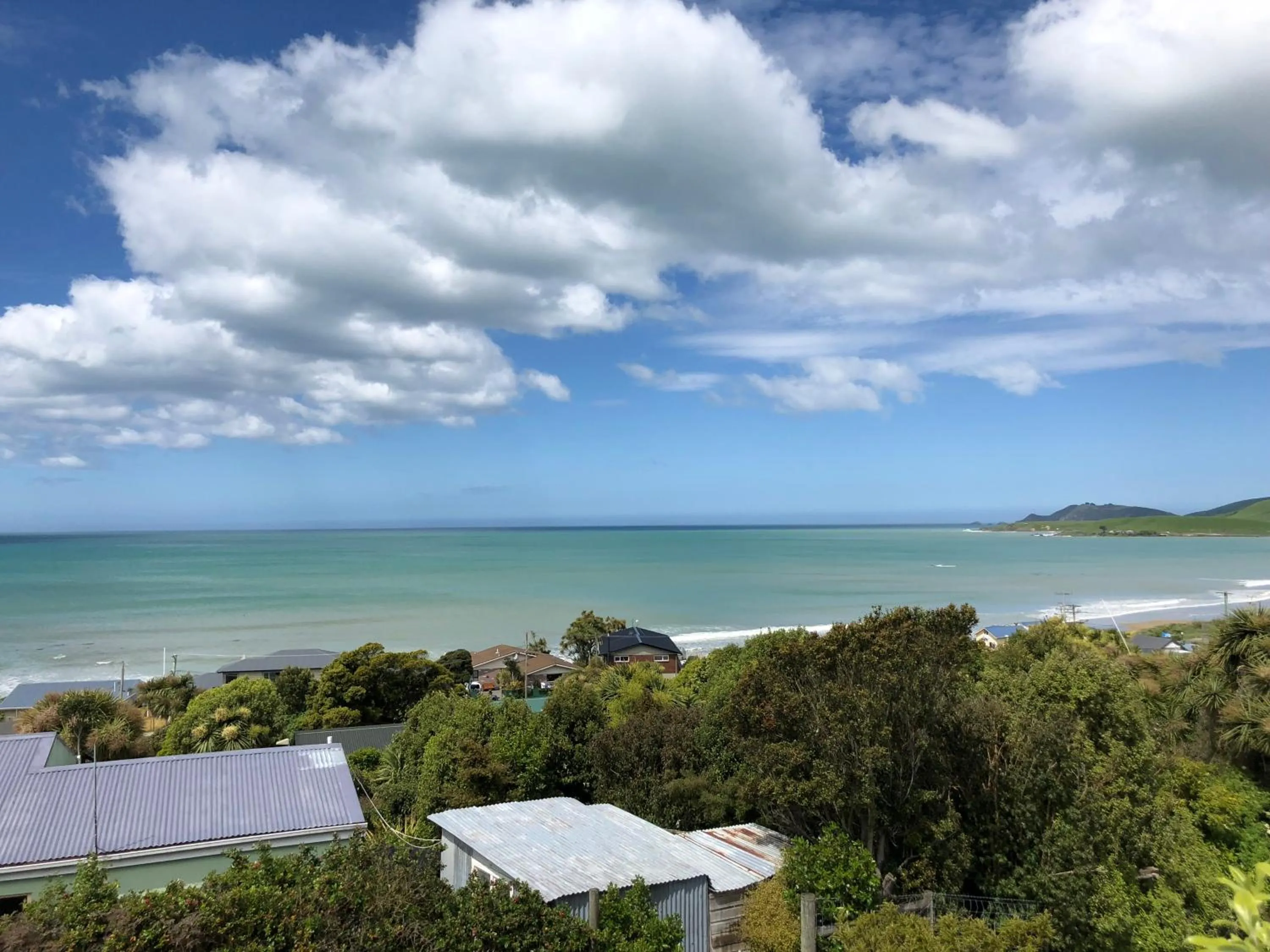 Sea view in Kaka Point Motels