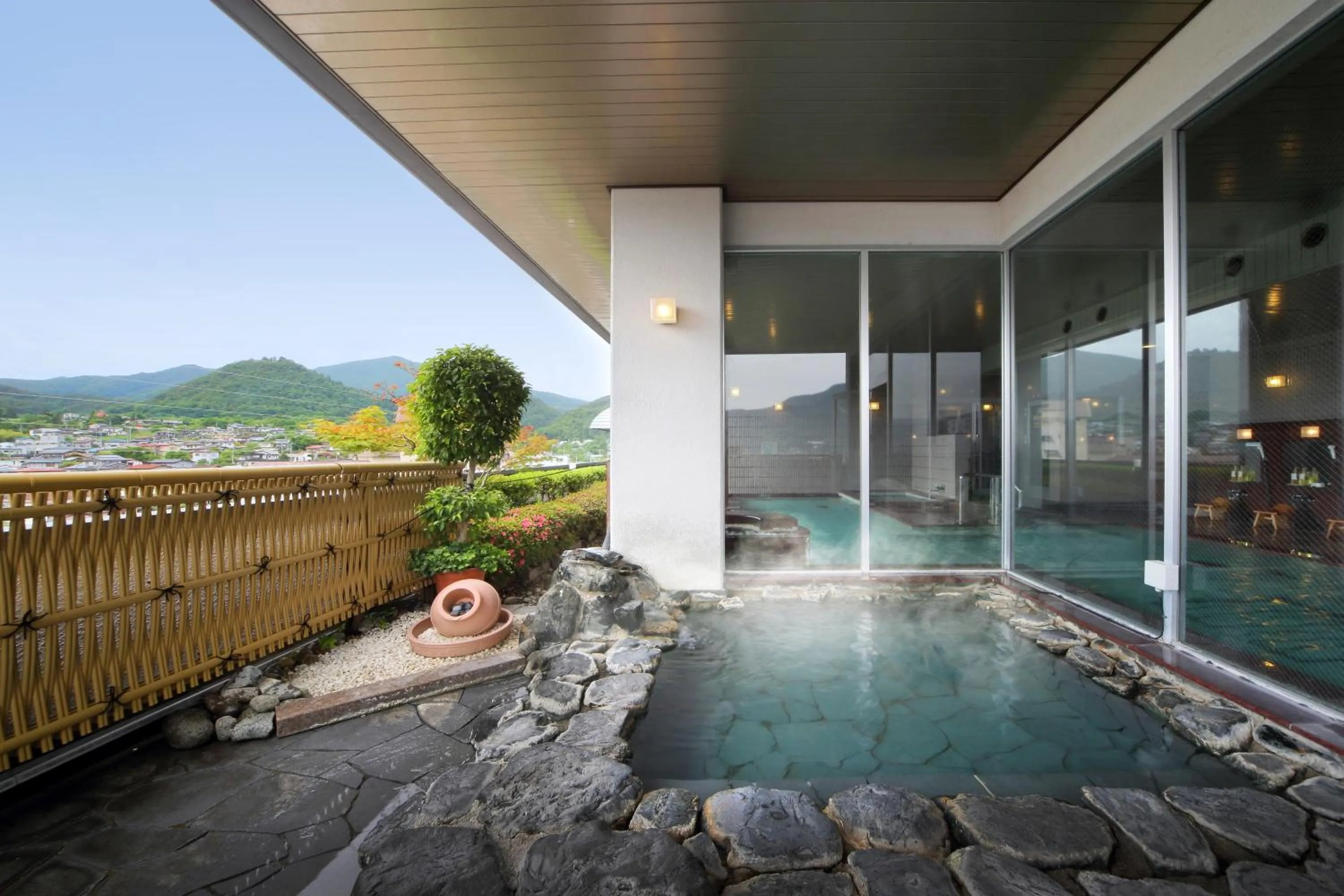 Hot Spring Bath in Kami no yama Azumaya