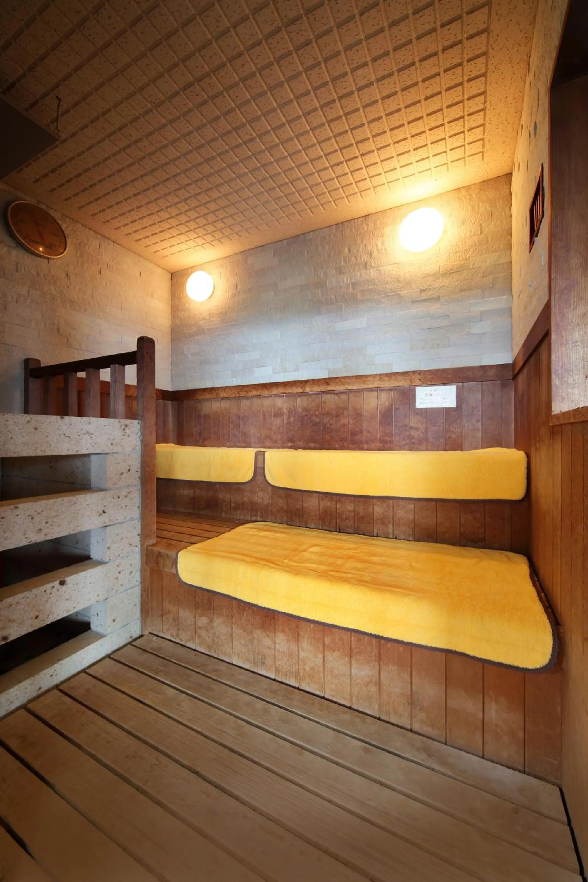 Sauna in Kami no yama Azumaya
