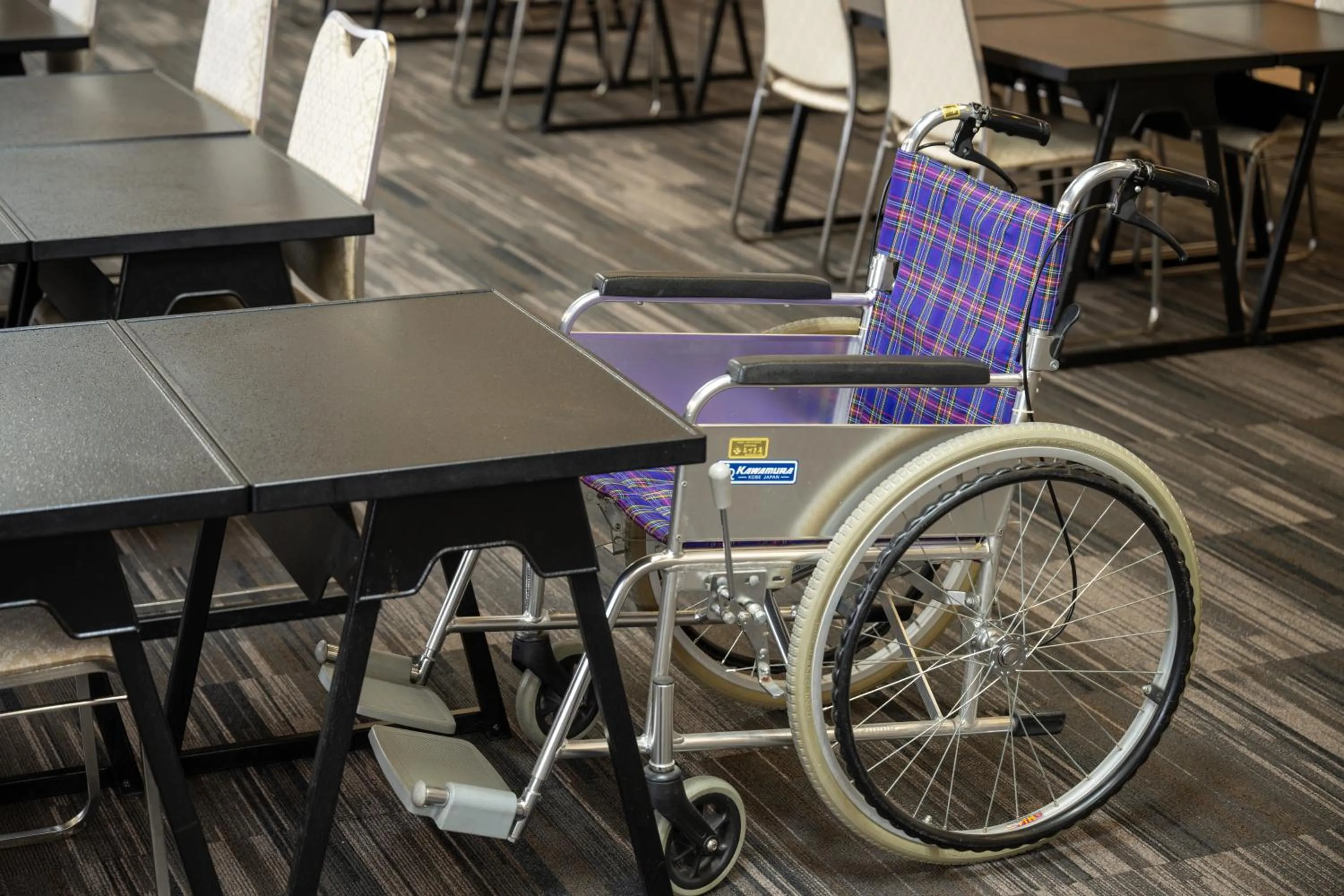 Facility for disabled guests in Kami no yama Azumaya