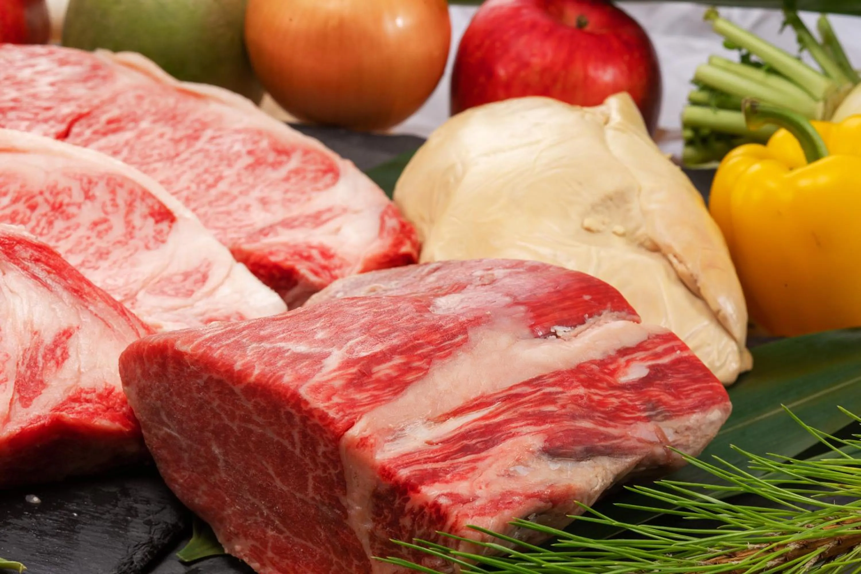 Food and drinks in Kami no yama Azumaya