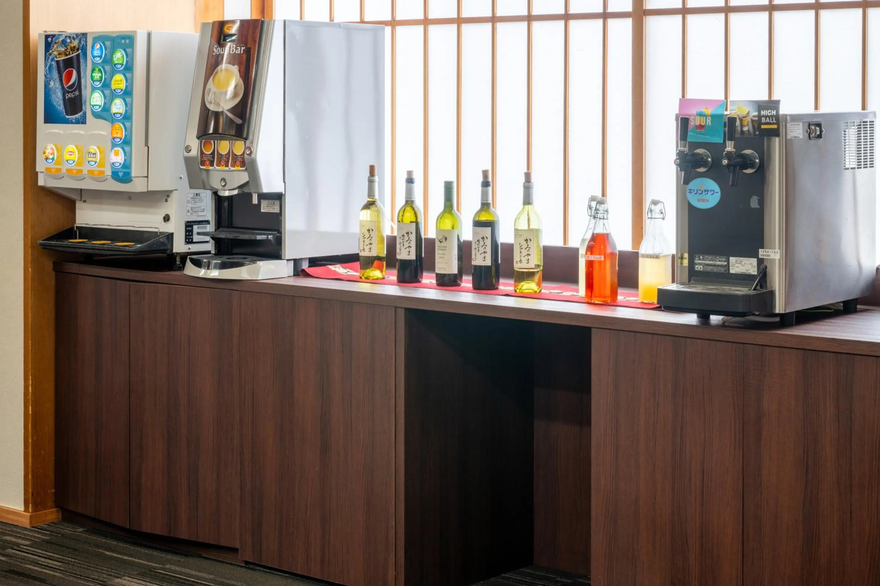 Buffet breakfast in Kami no yama Azumaya