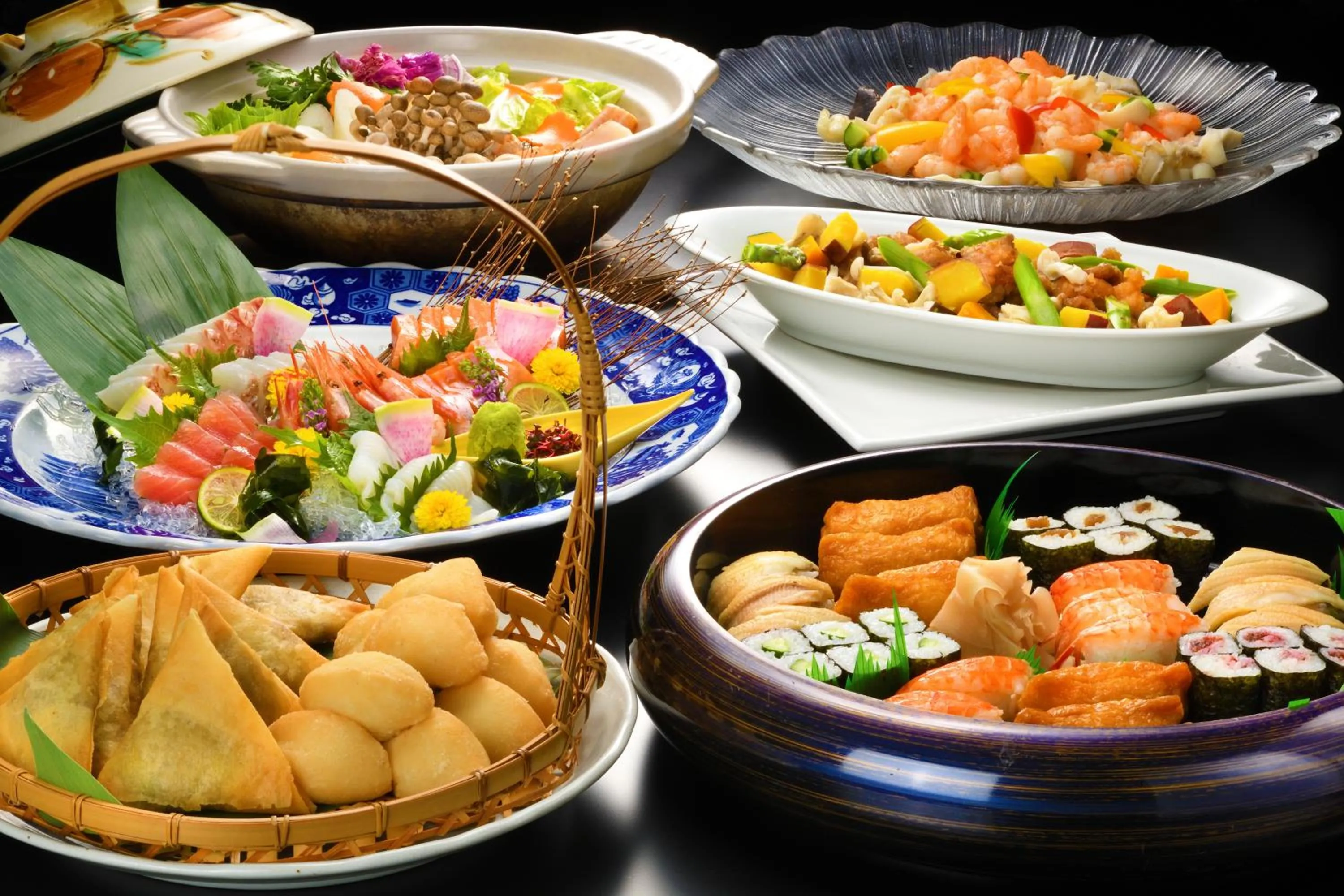 Food close-up in Kami no yama Azumaya