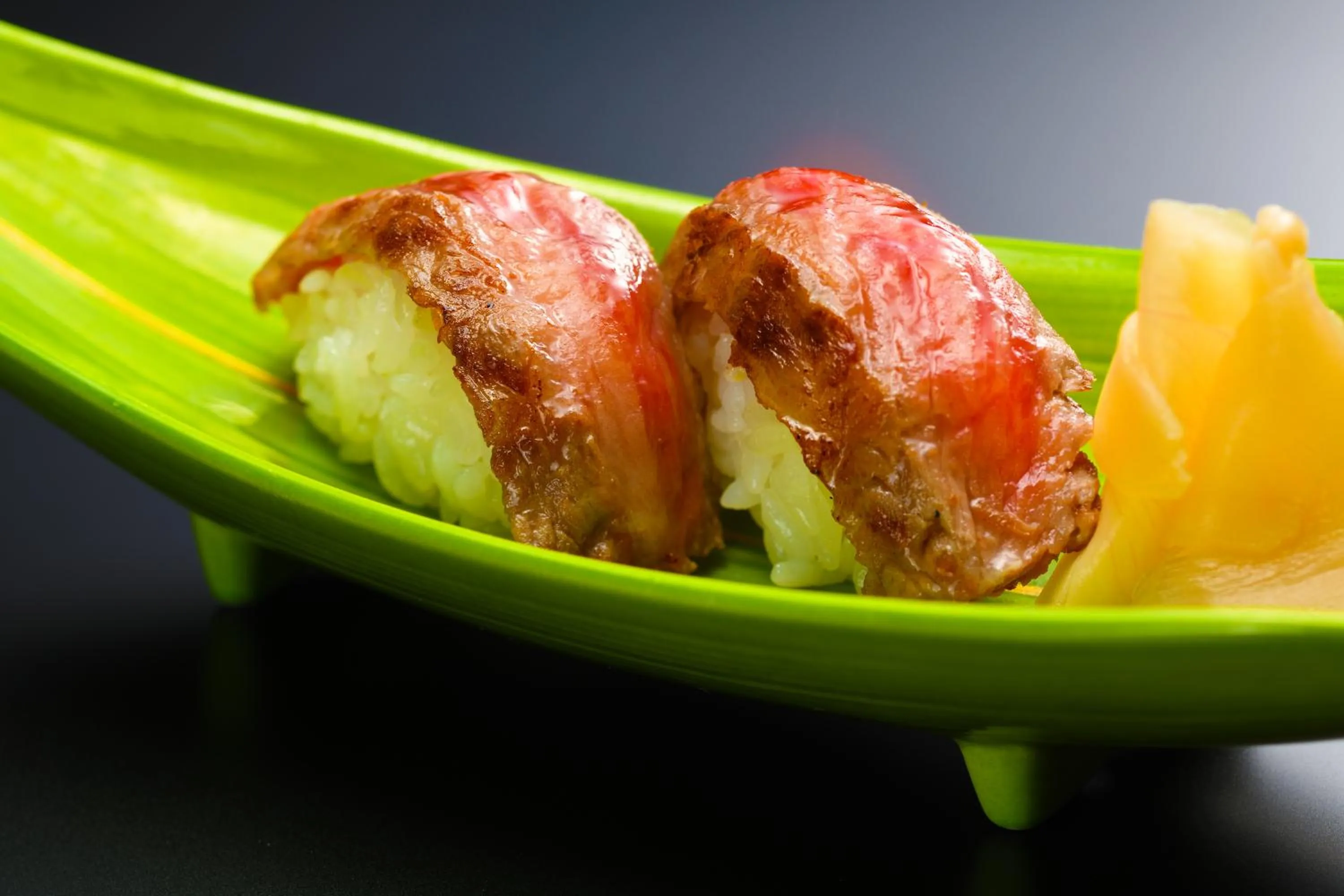 Food close-up in Kami no yama Azumaya