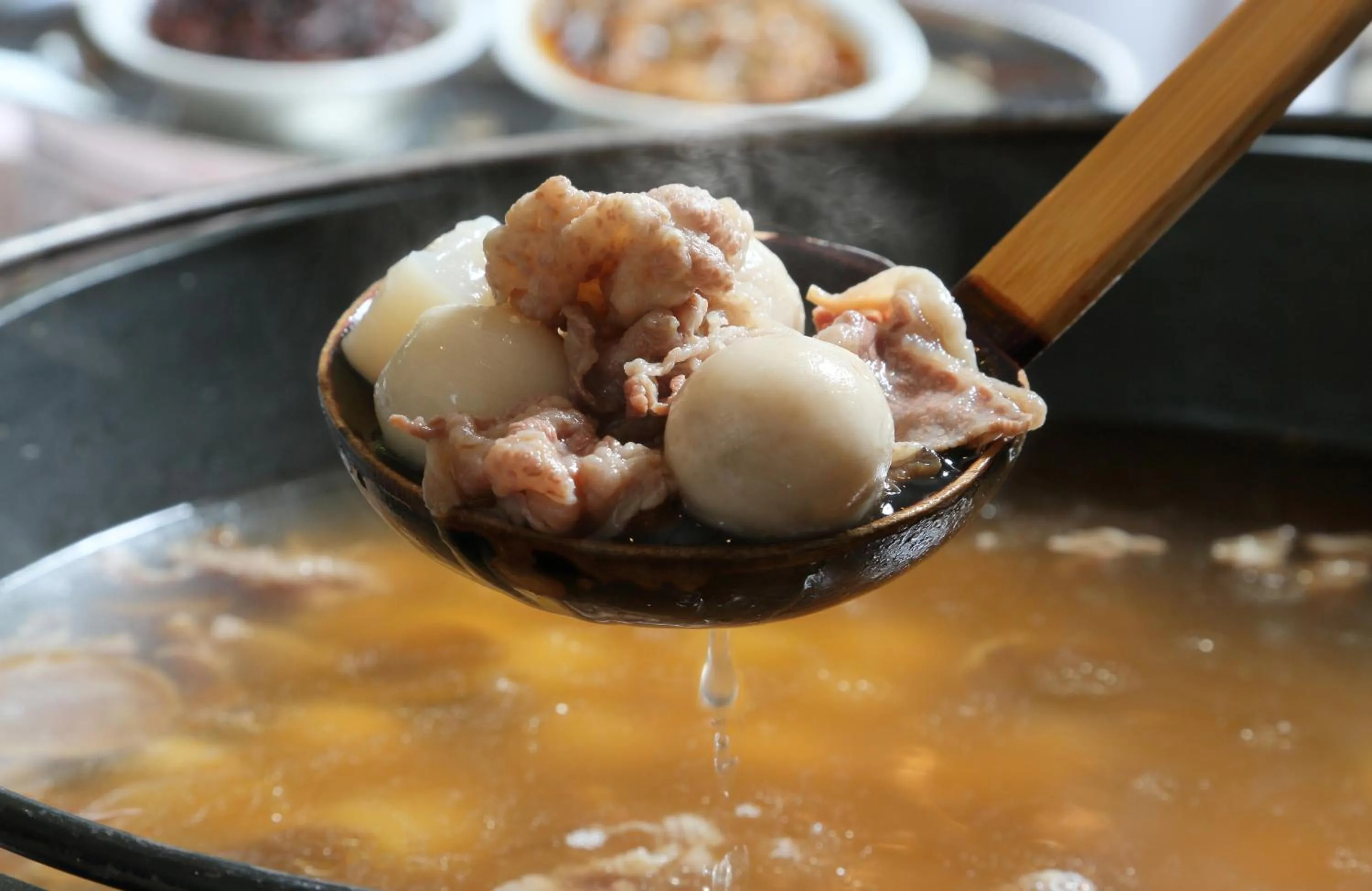 Food and drinks in Kami no yama Azumaya