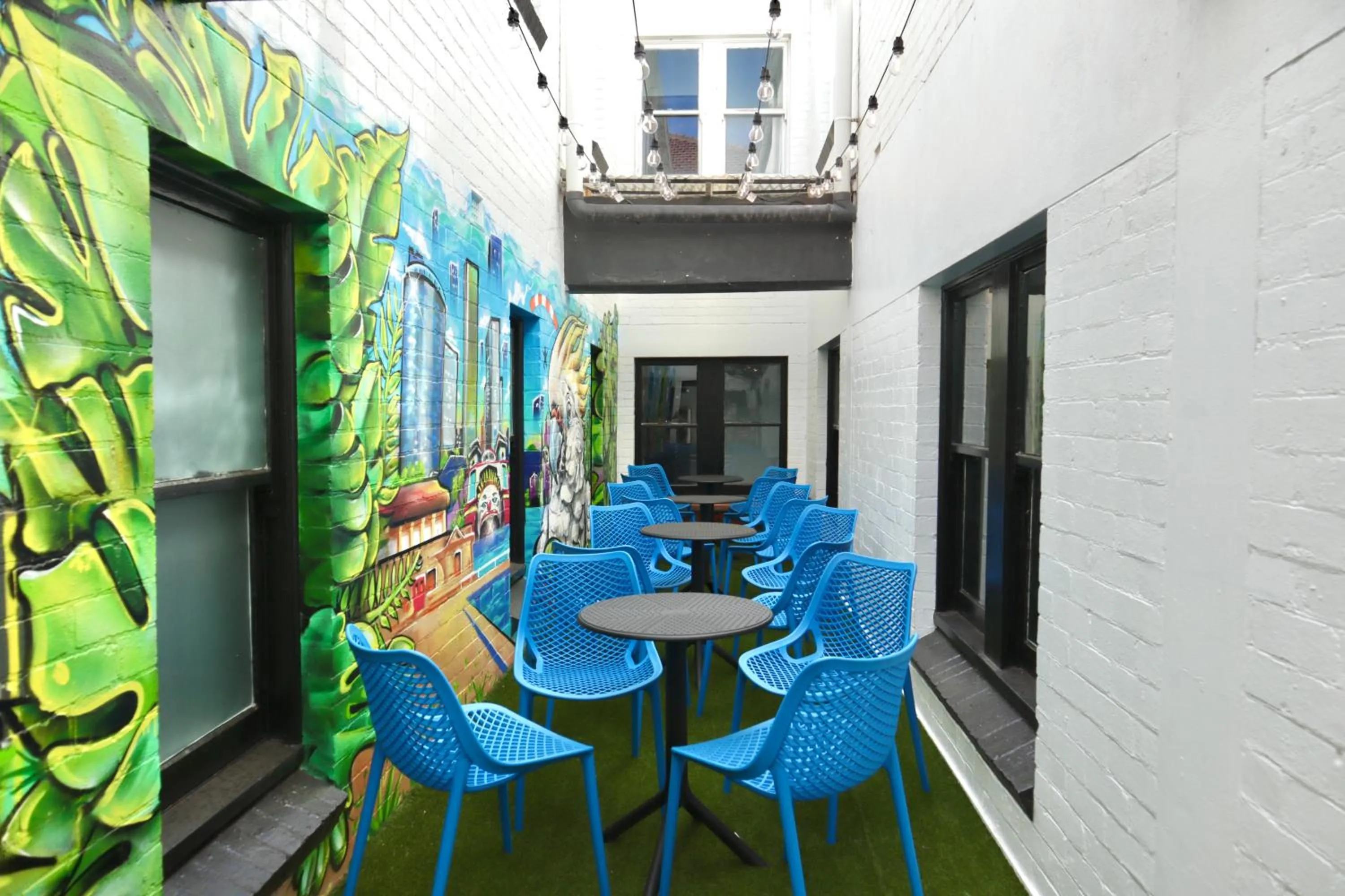 Balcony/Terrace in Ritz For Backpackers