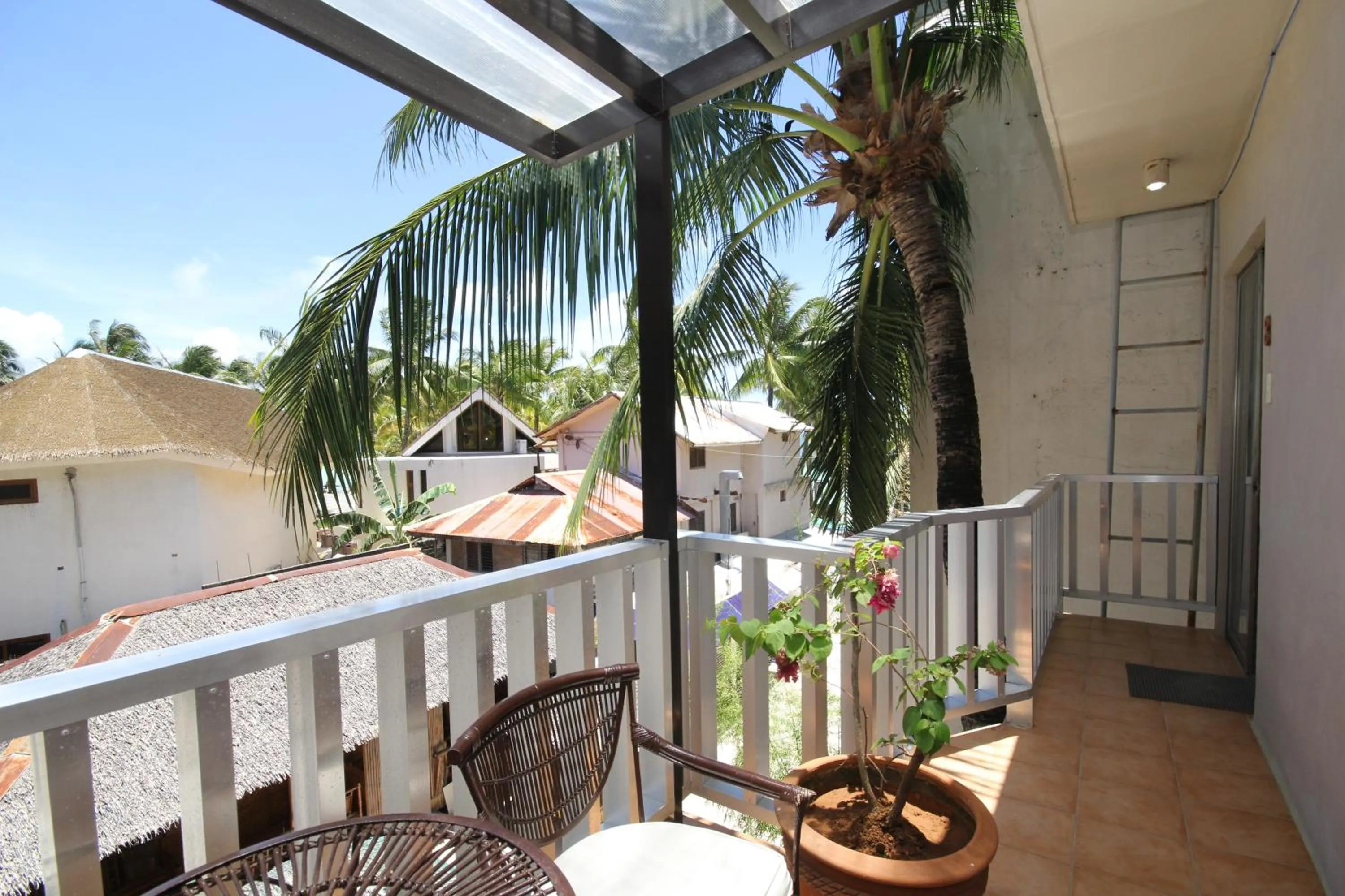 Patio in MR Holidays Hotel