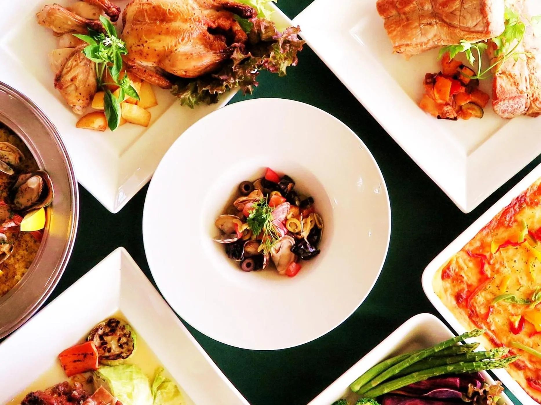 Food in AJ Resort Island Ikeijima