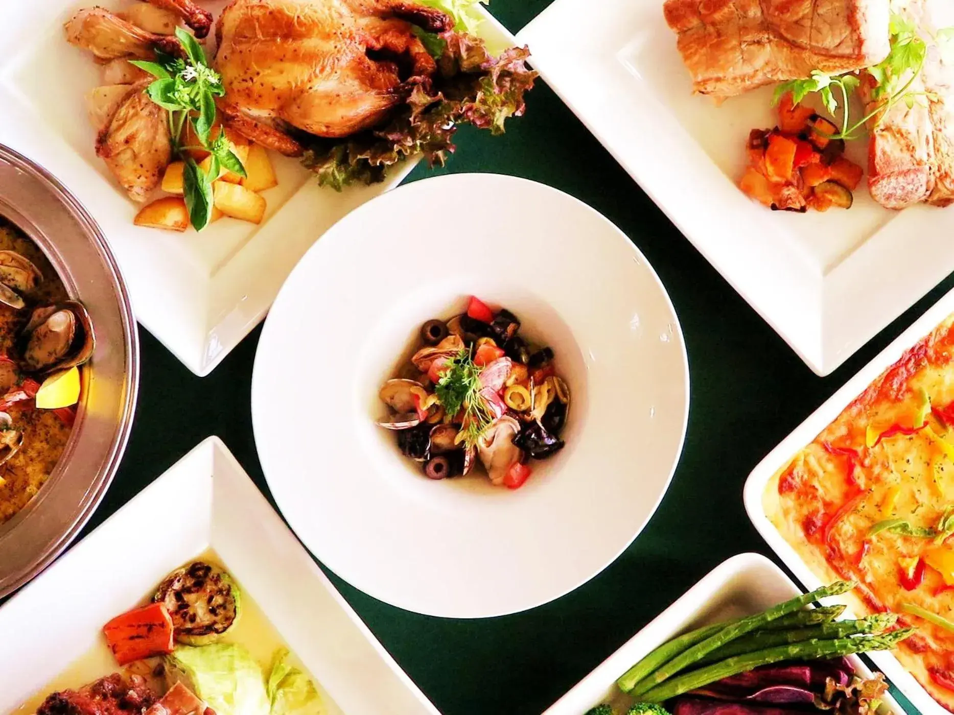 Food in AJ Resort Island Ikeijima Food in AJ Resort Island Ikeijima