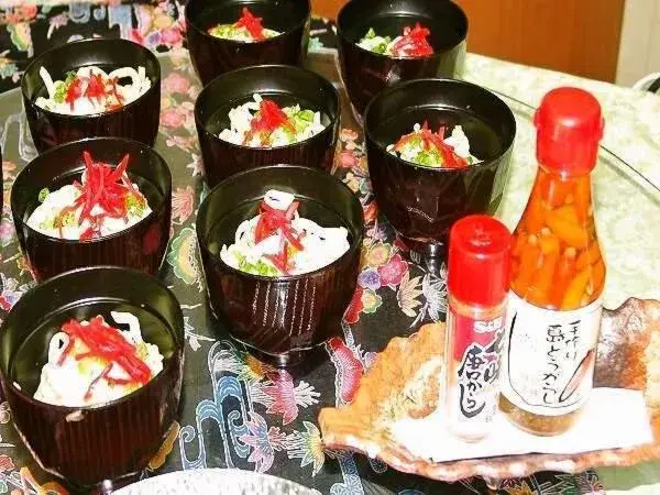 Food in AJ Resort Island Ikeijima Food in AJ Resort Island Ikeijima