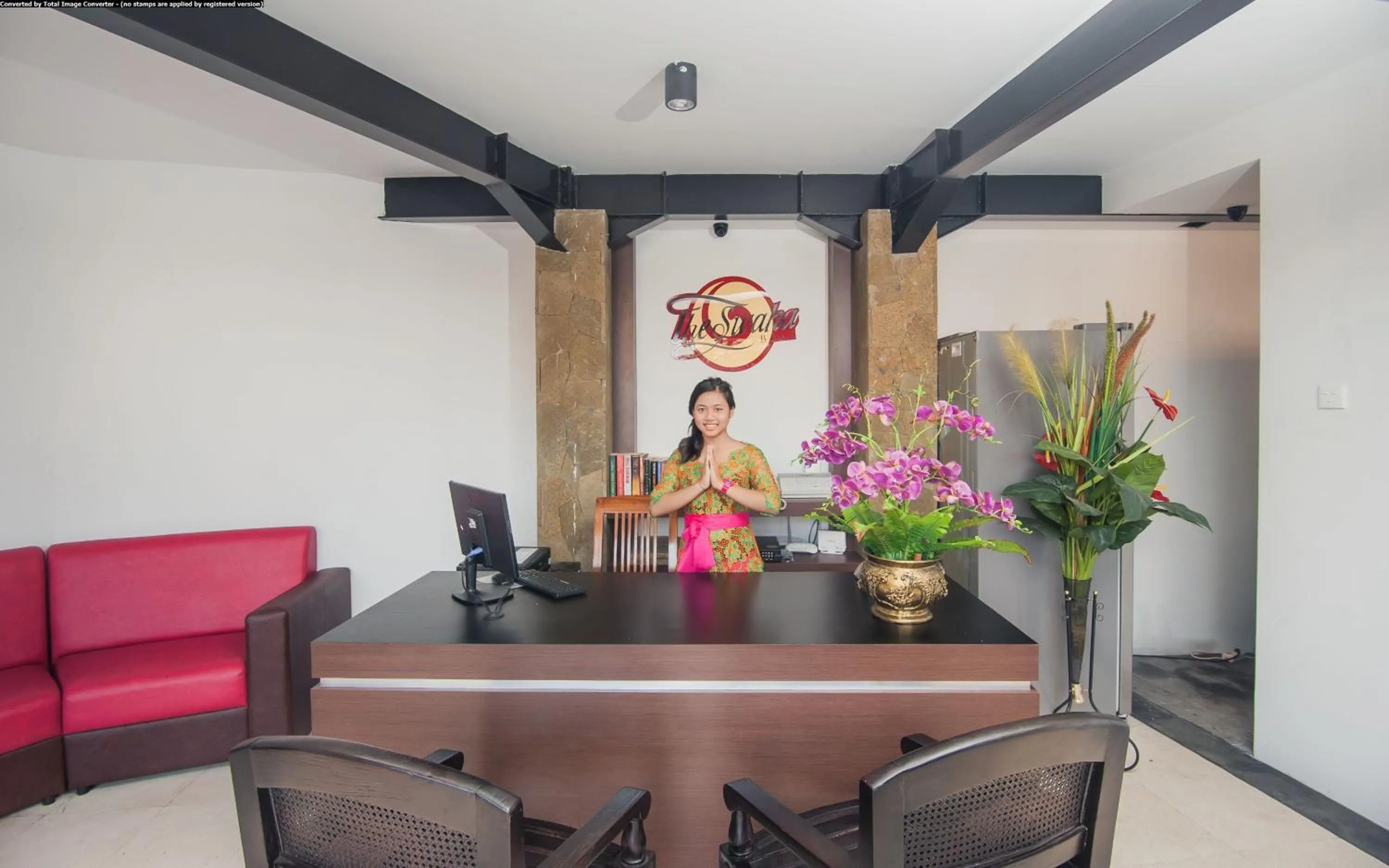 Lobby or reception in The Swaha Ubud Hotel