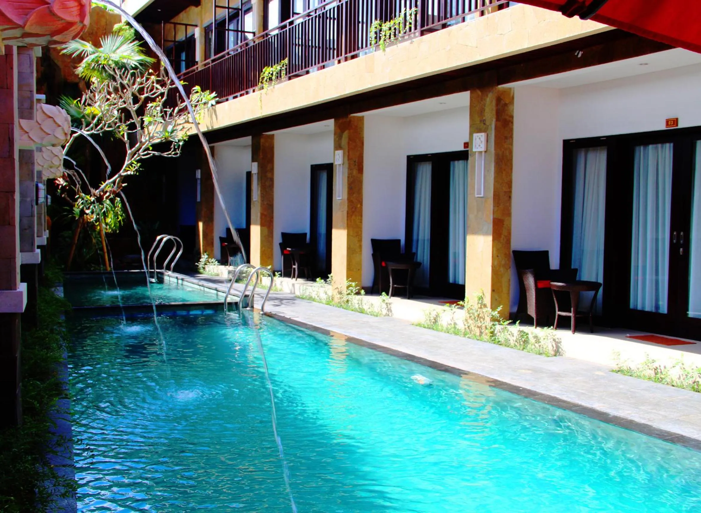 Balcony/Terrace in The Swaha Ubud Hotel