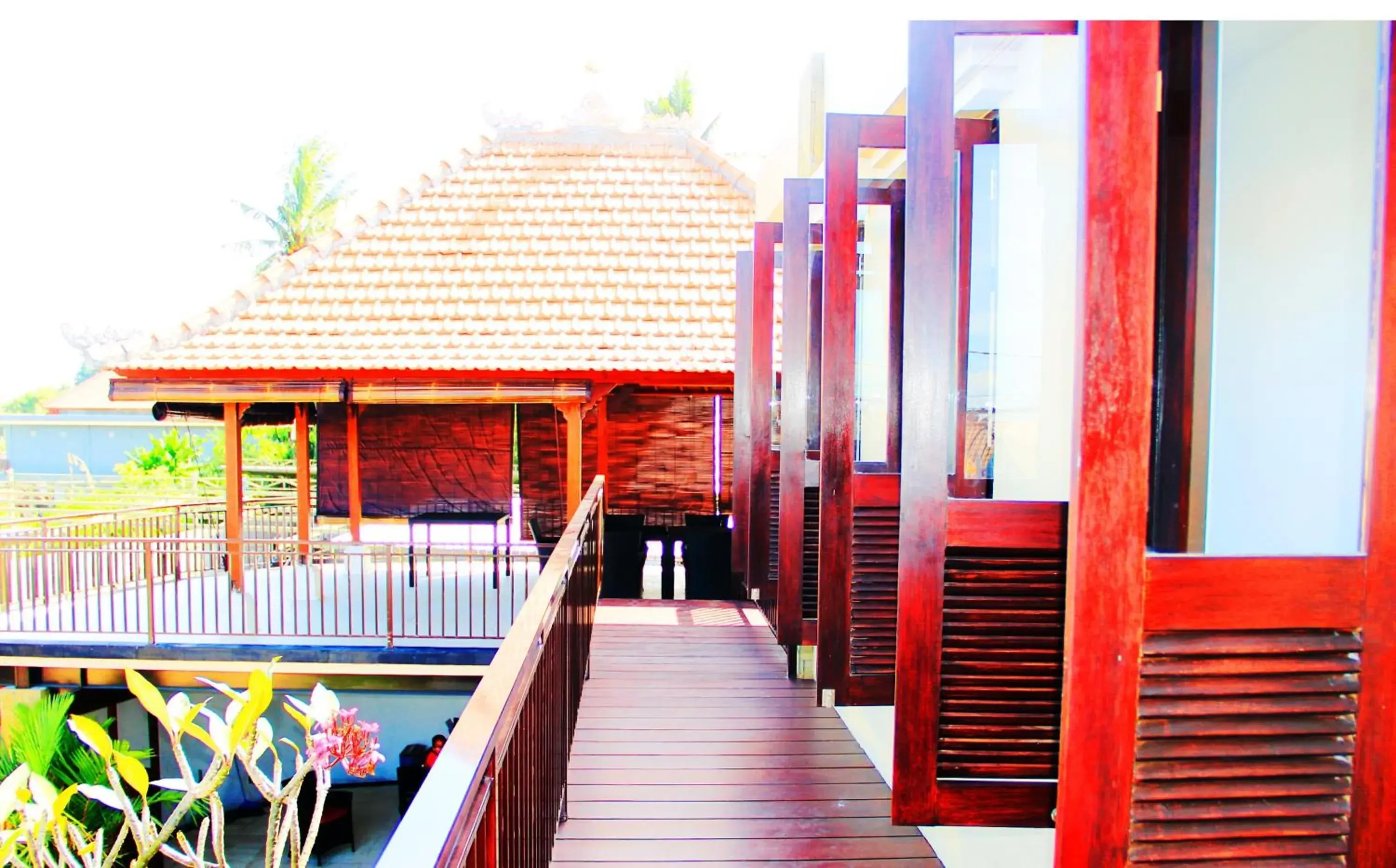 Facade/entrance in The Swaha Ubud Hotel Facade/entrance in The Swaha Ubud Hotel