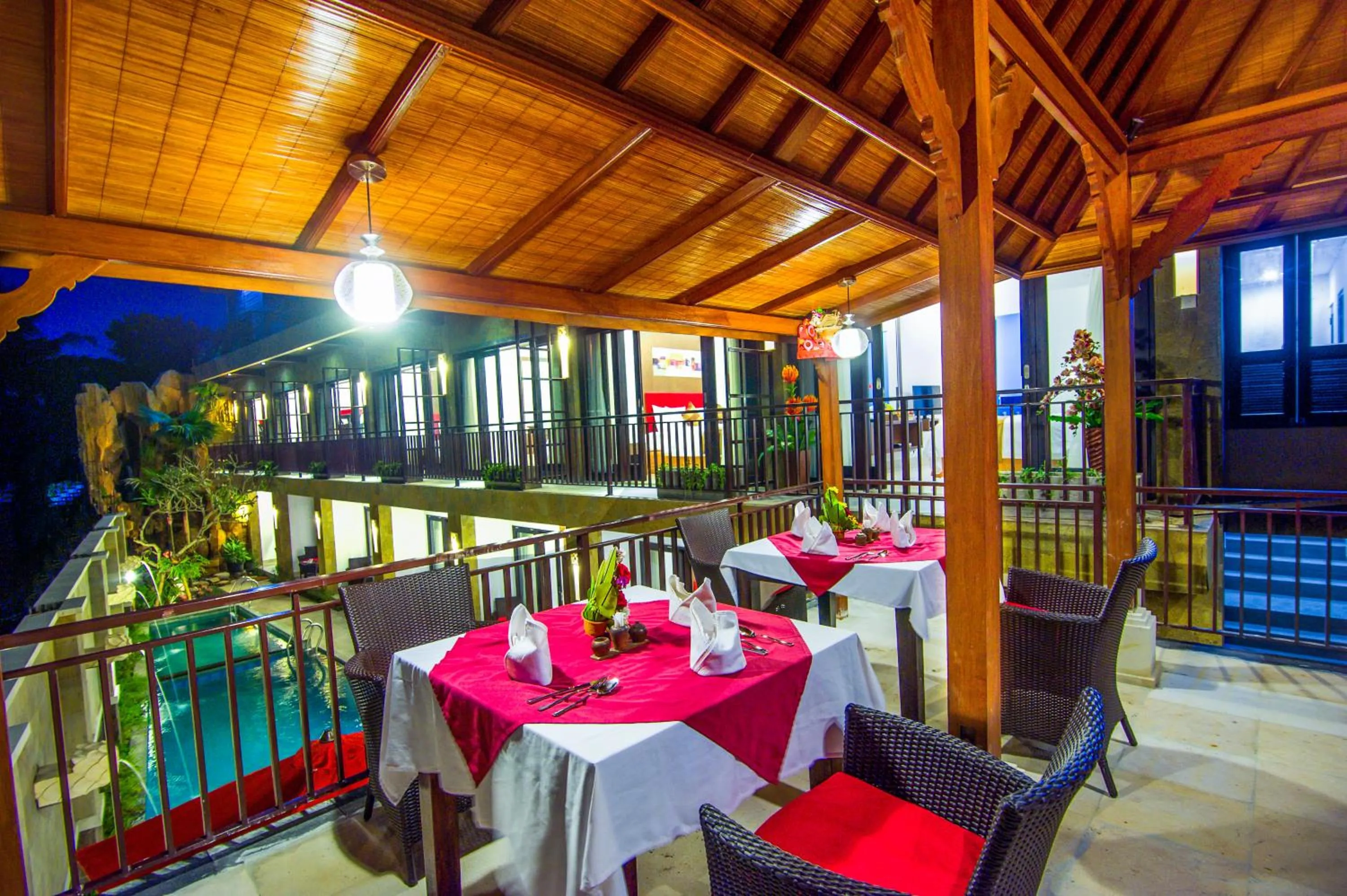Restaurant/places to eat in The Swaha Ubud Hotel