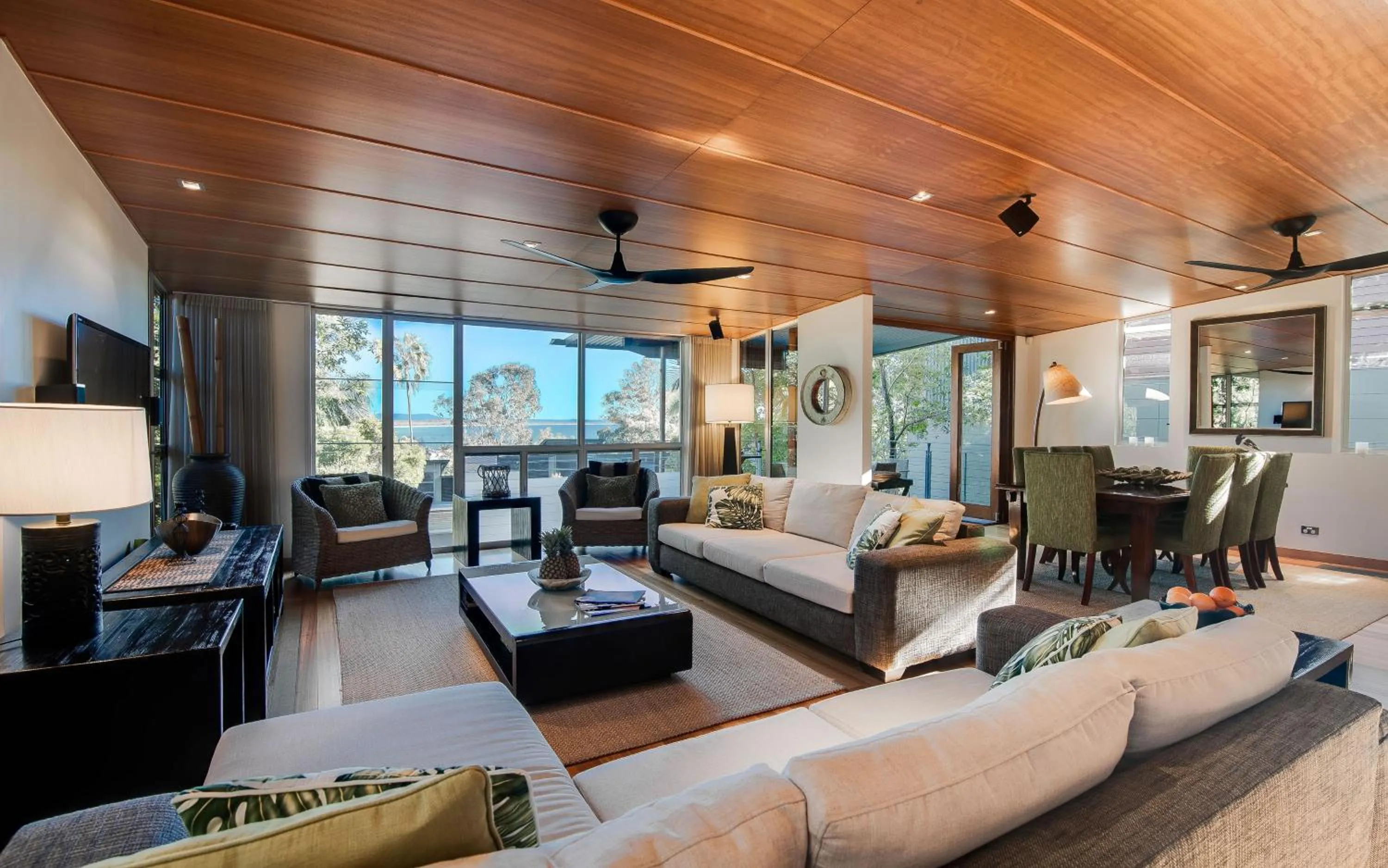 Living room in Noosa Residences