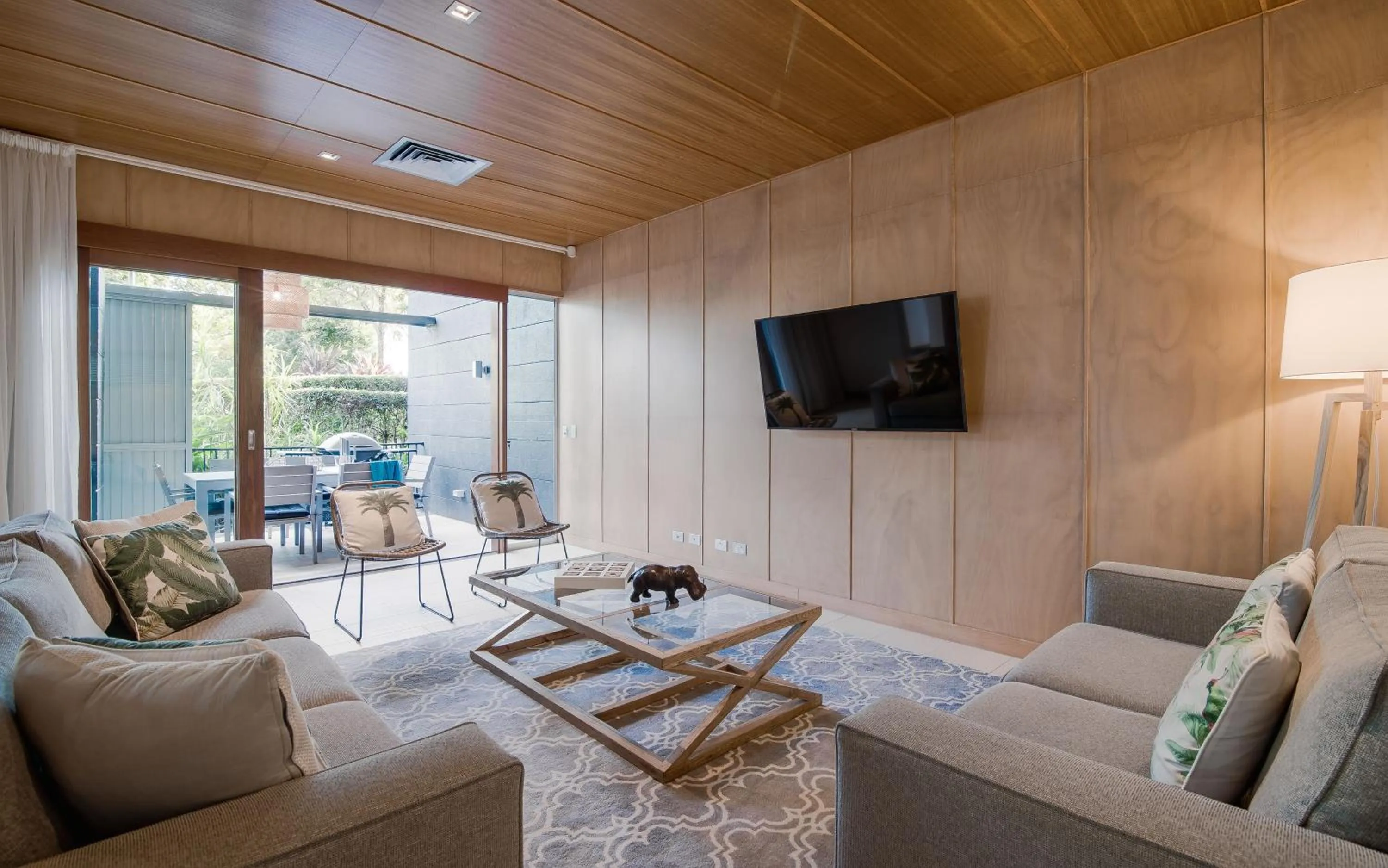 Living room in Noosa Residences