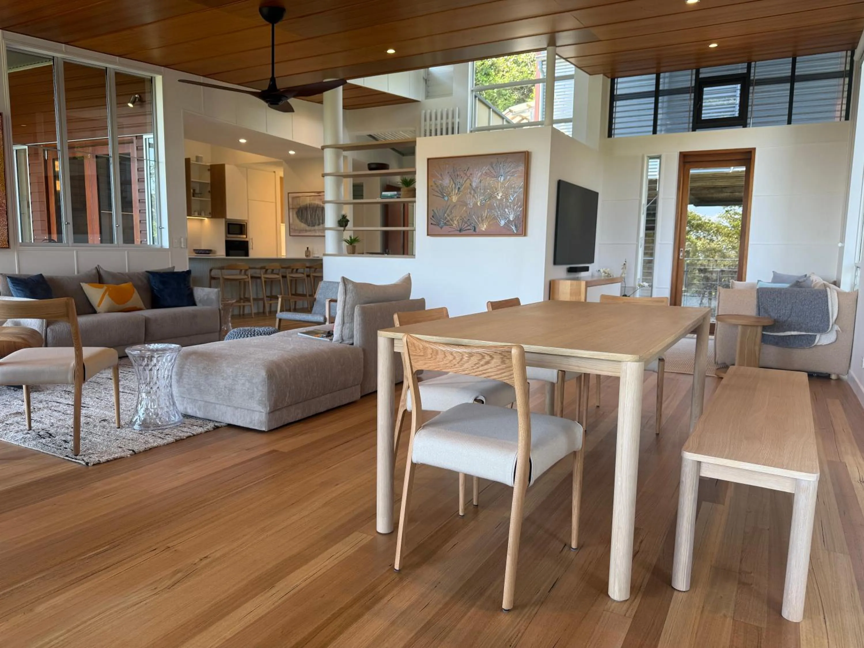 Living room in Noosa Residences