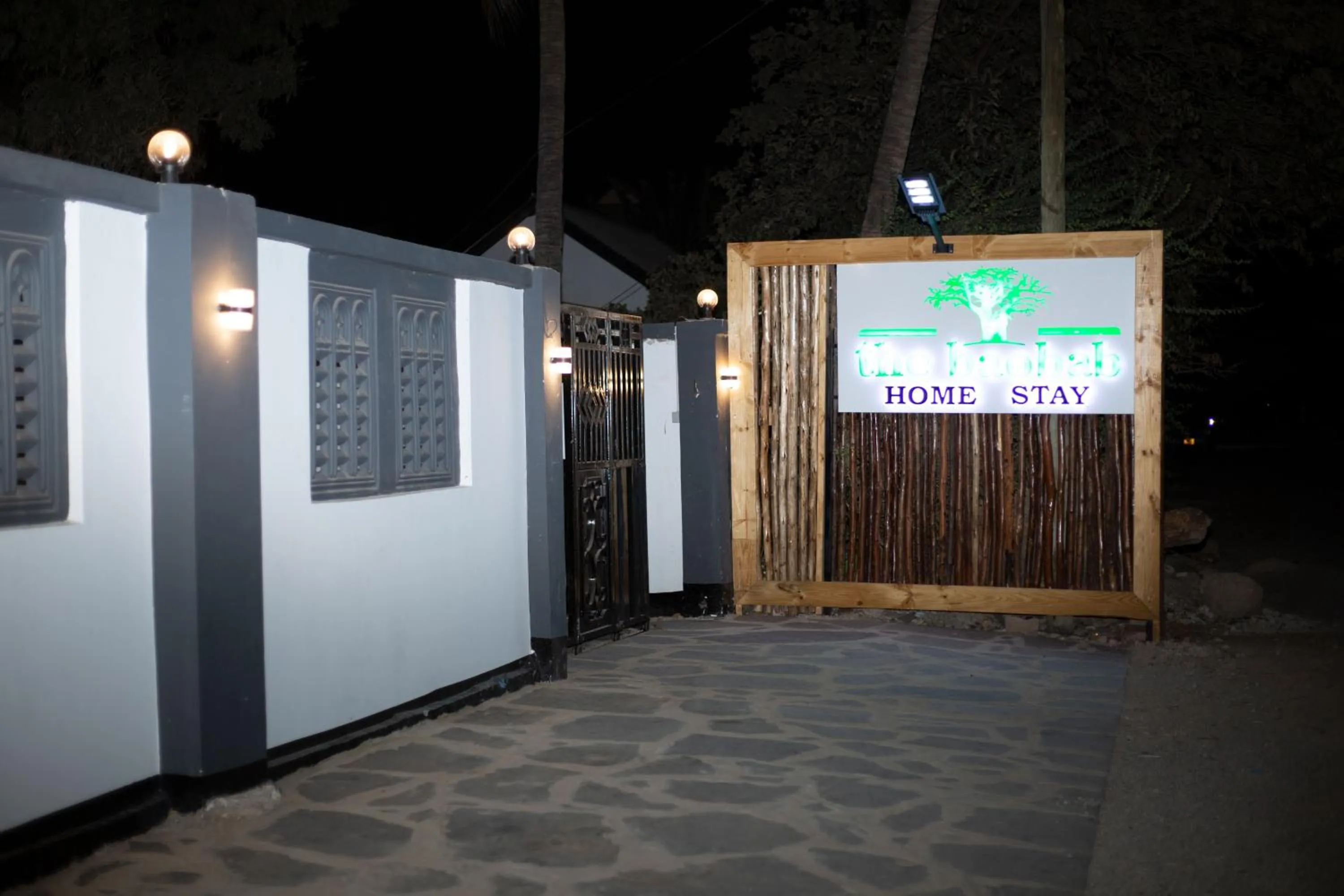 Facade/entrance in The Baobab Homestay