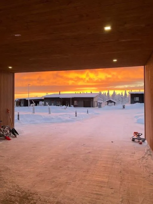 Winter in Villa Vennivaara
