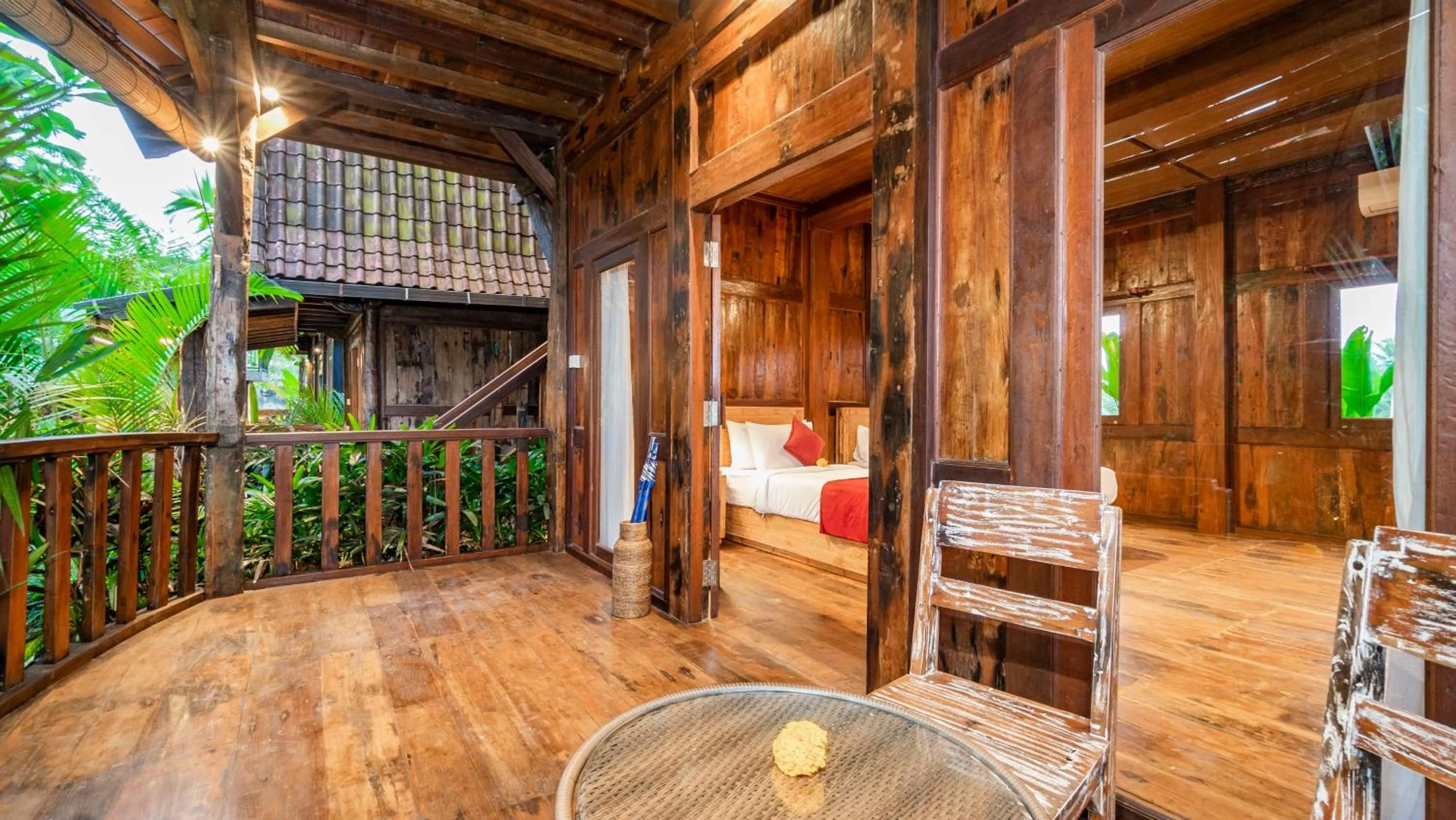 Patio in Gayatri Retreat Ubud