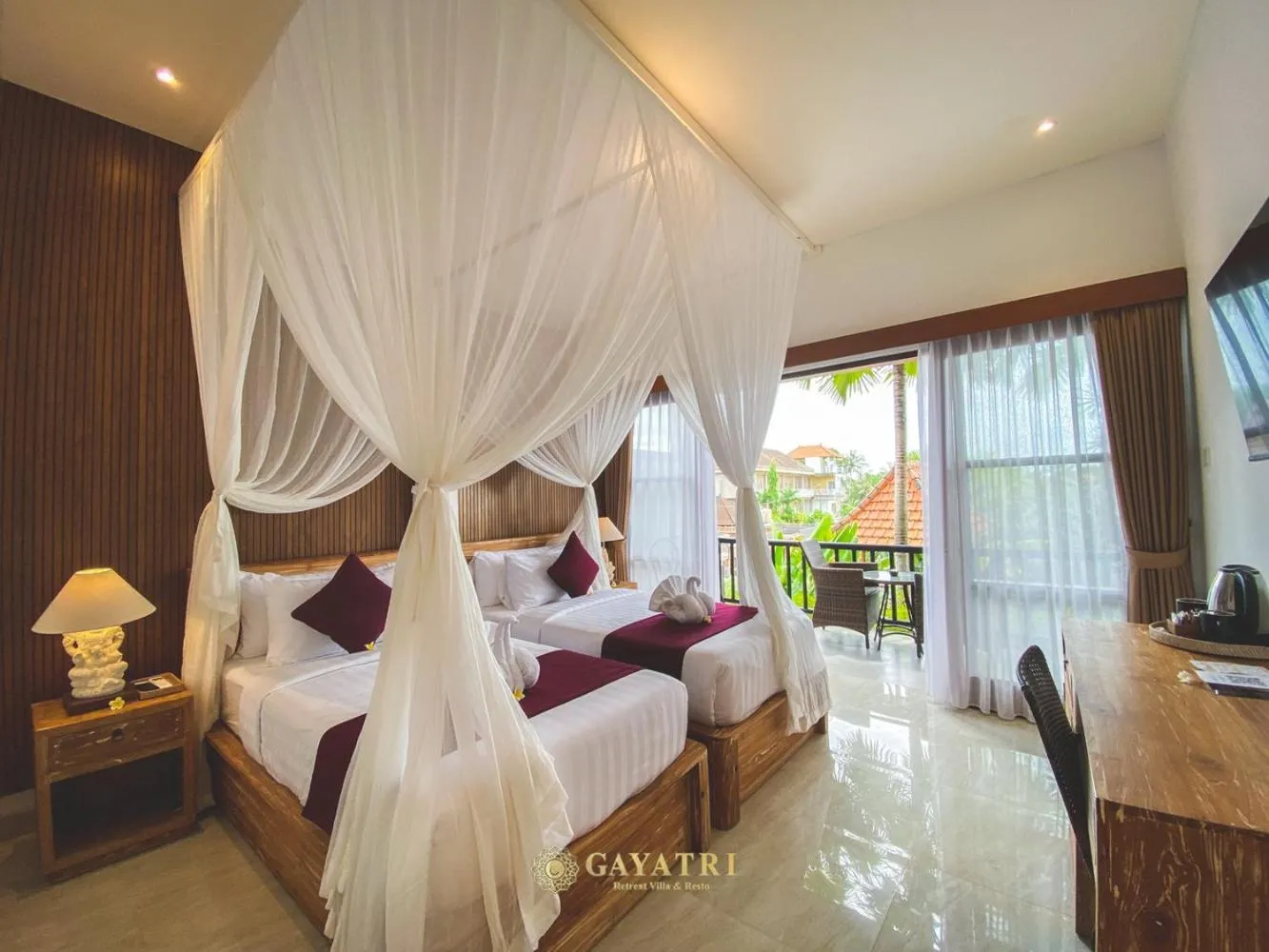 Bedroom, Bed in Gayatri Retreat Ubud