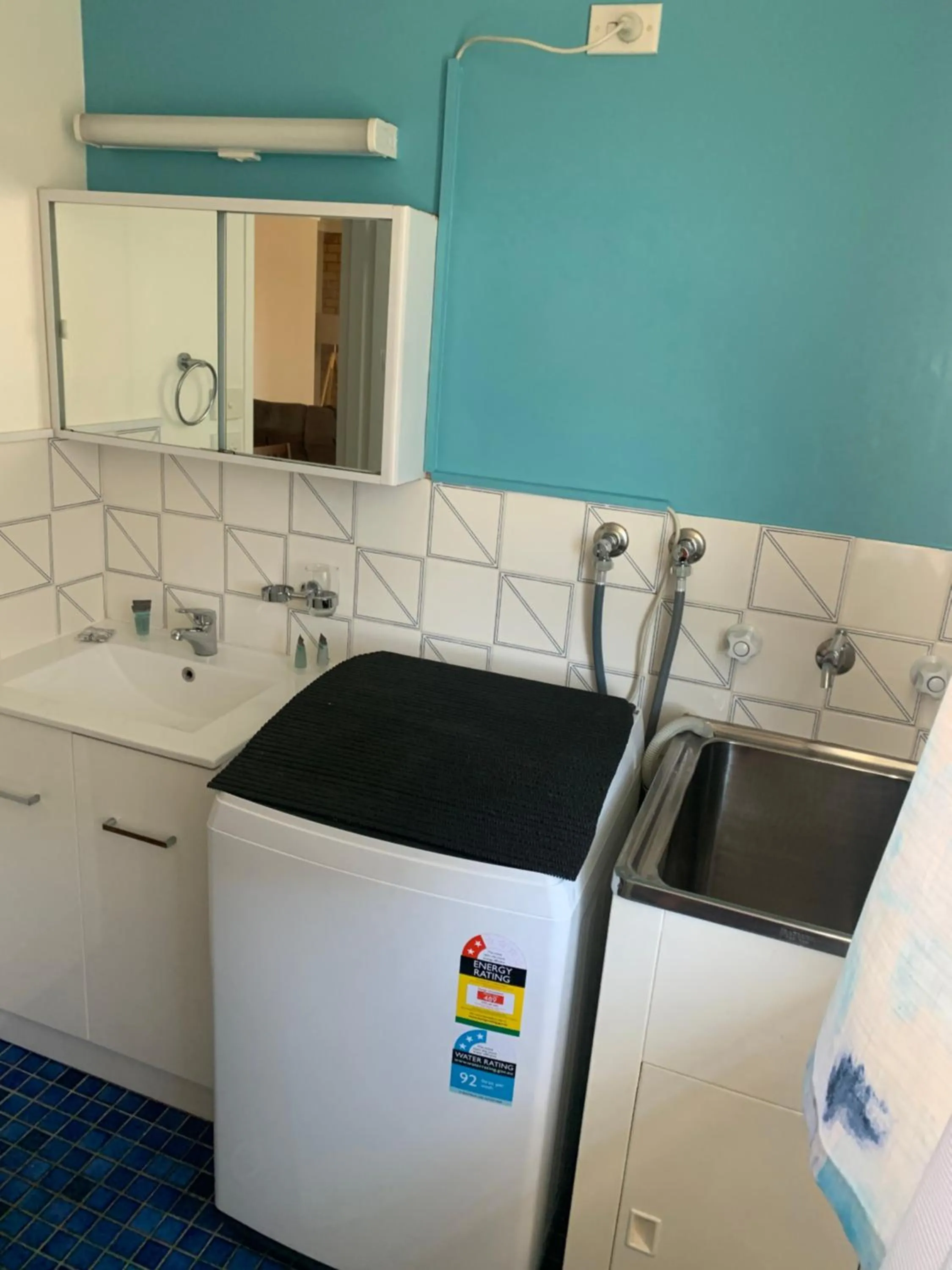Shower in Beachlander Self-Contained Holiday Apartments