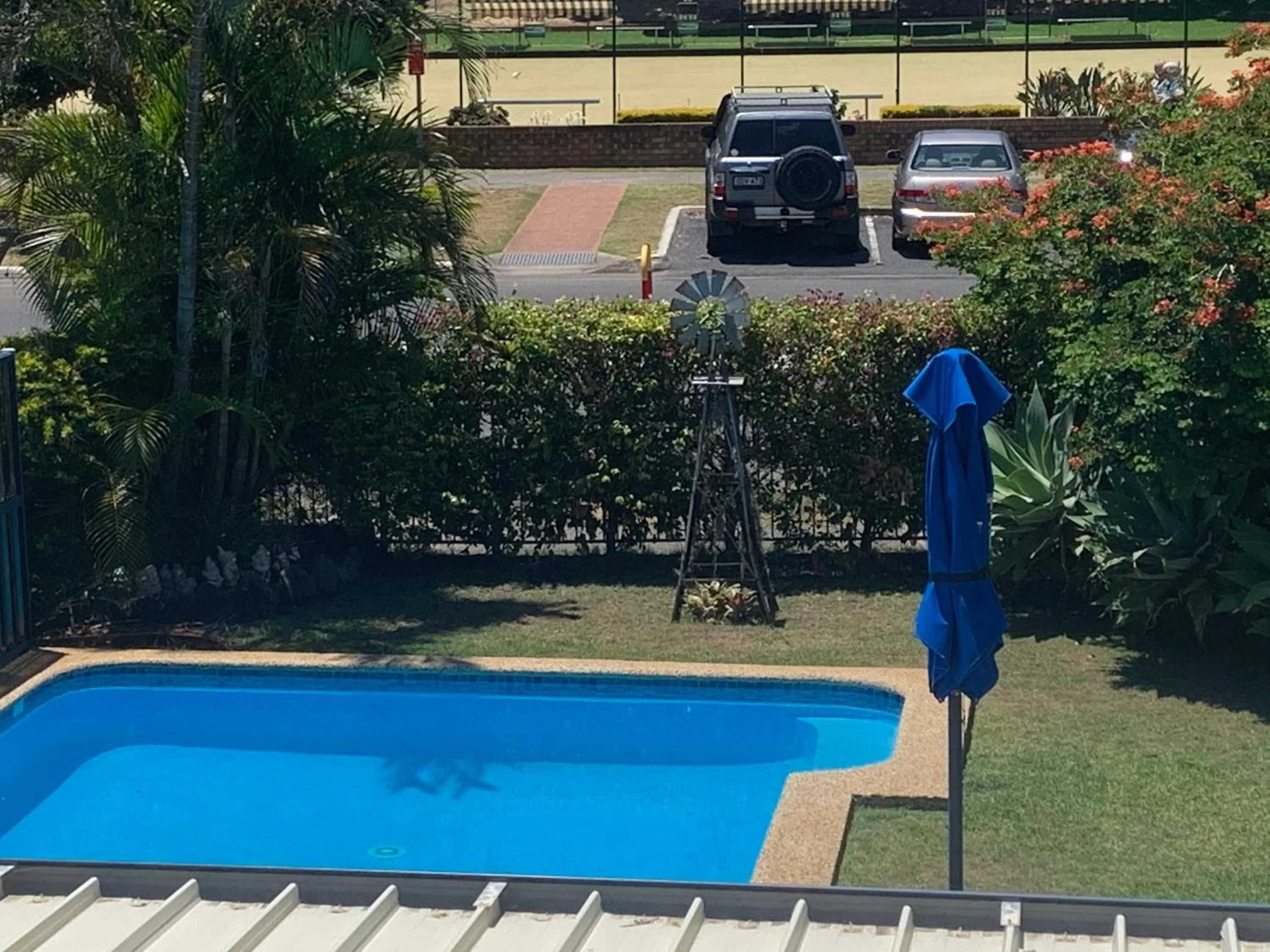 Pool view in Beachlander Self-Contained Holiday Apartments