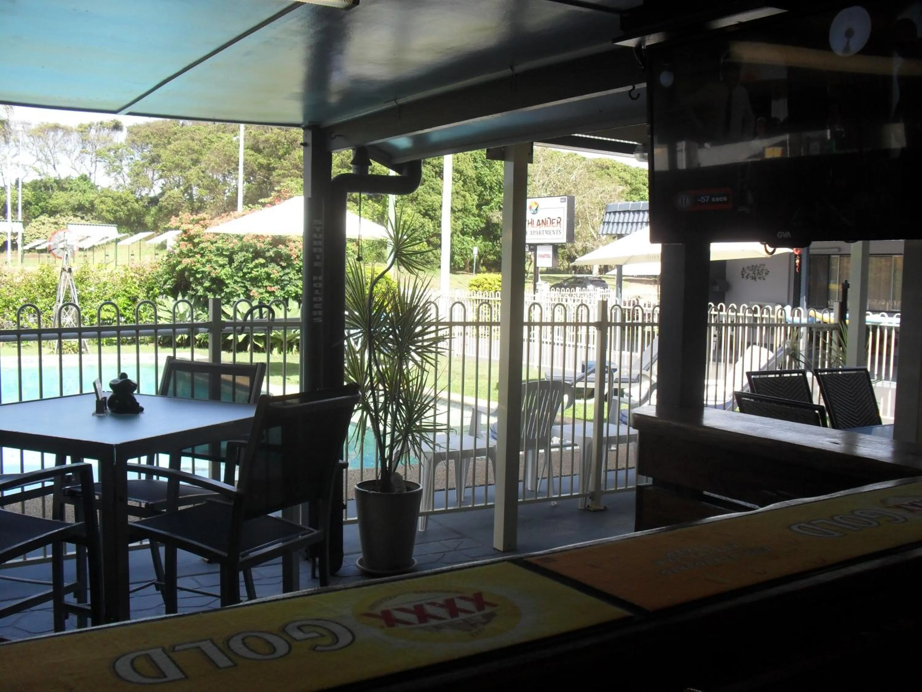 BBQ facilities in Beachlander Self-Contained Holiday Apartments