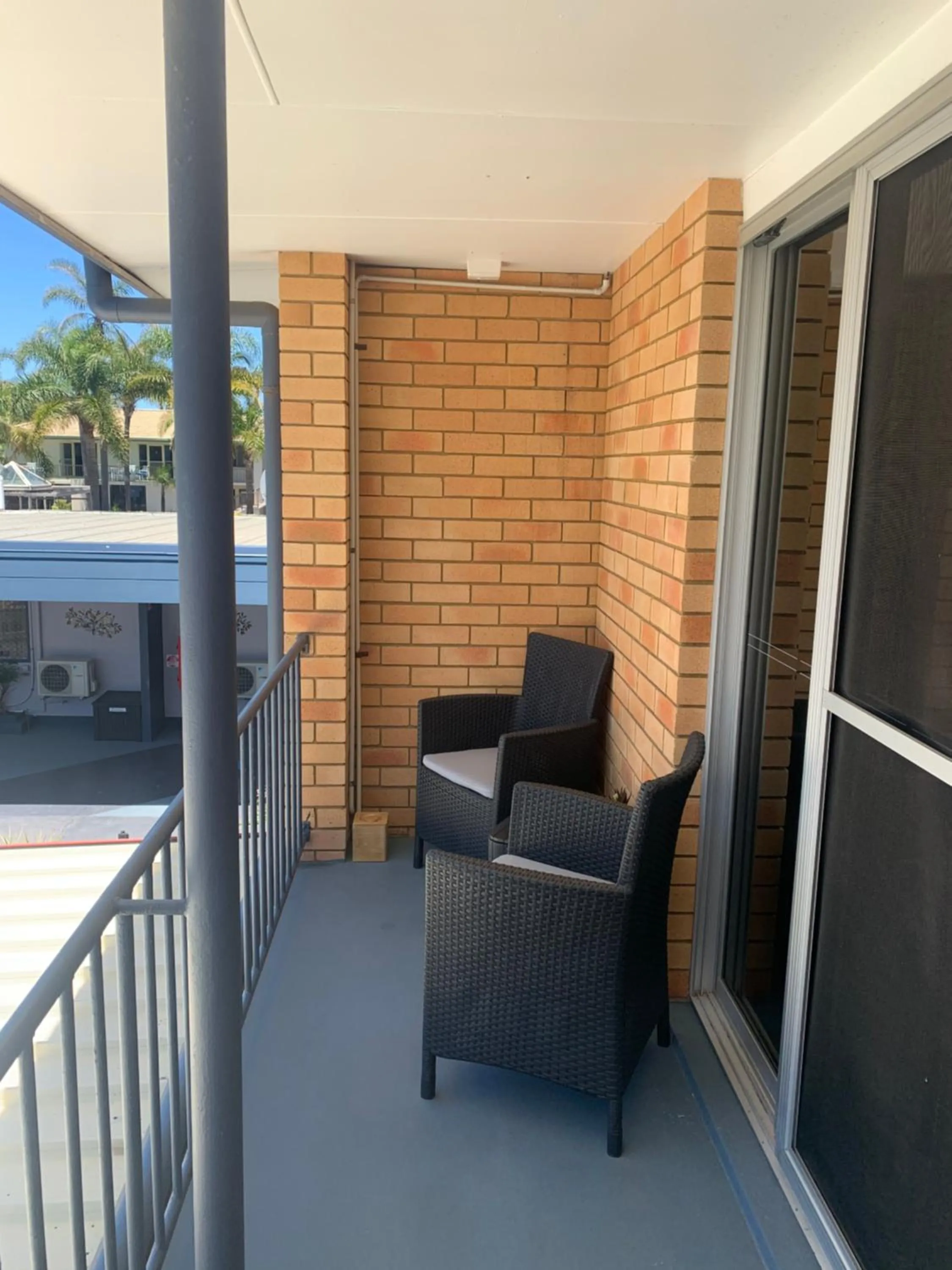 Patio in Beachlander Self-Contained Holiday Apartments