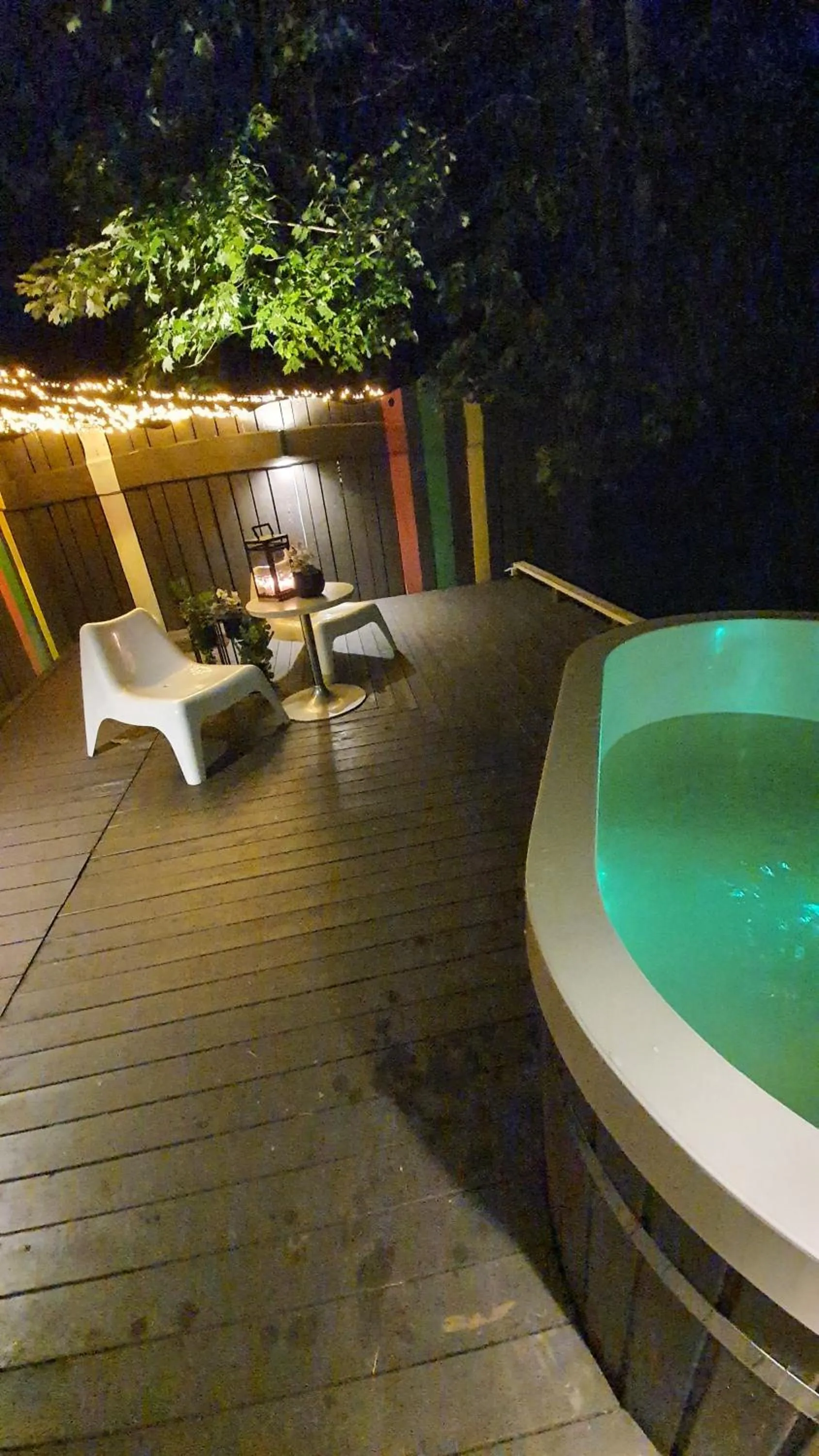 Hot Tub in Kaimo turizmo sodyba Geras