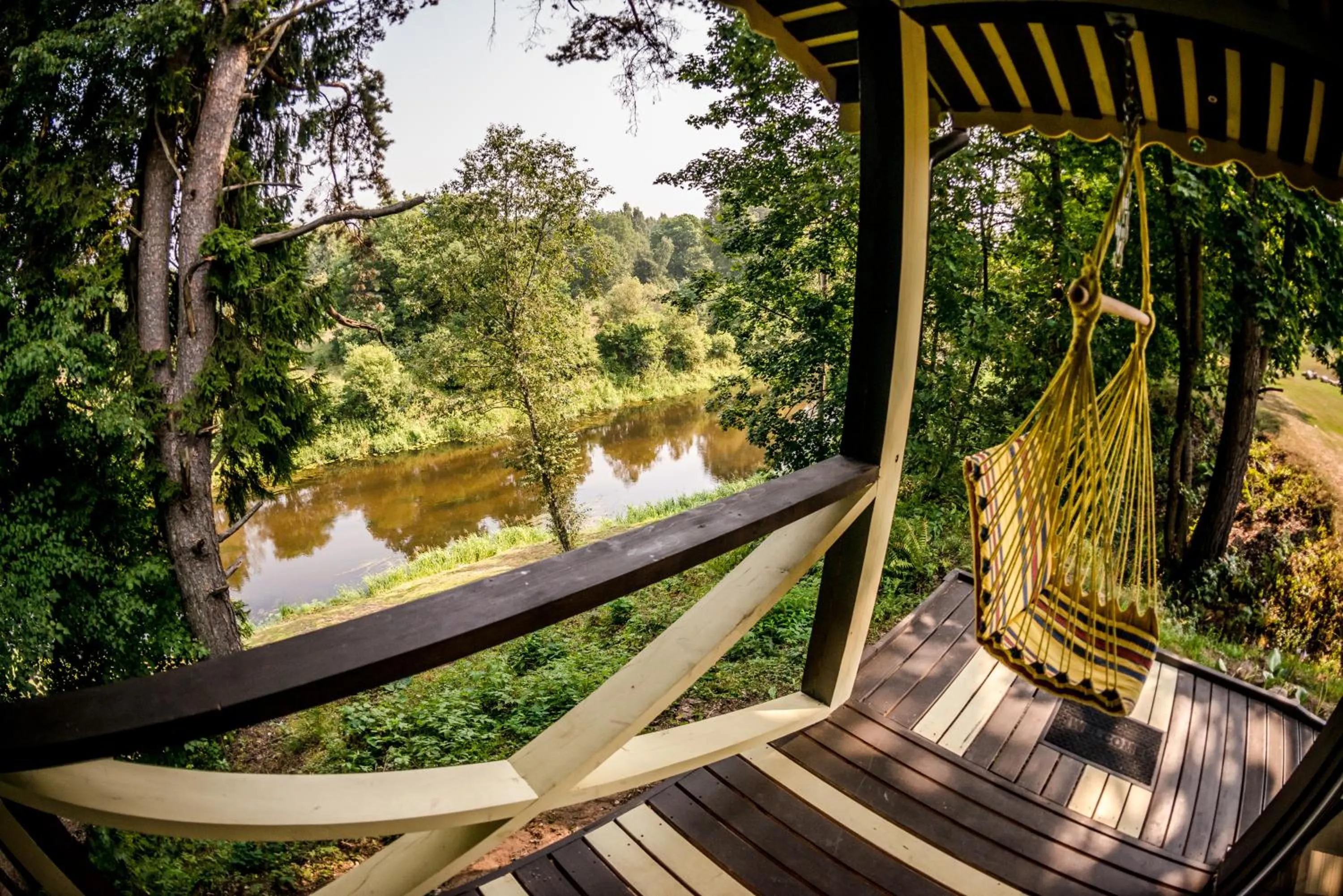 Balcony/Terrace in Kaimo turizmo sodyba Geras