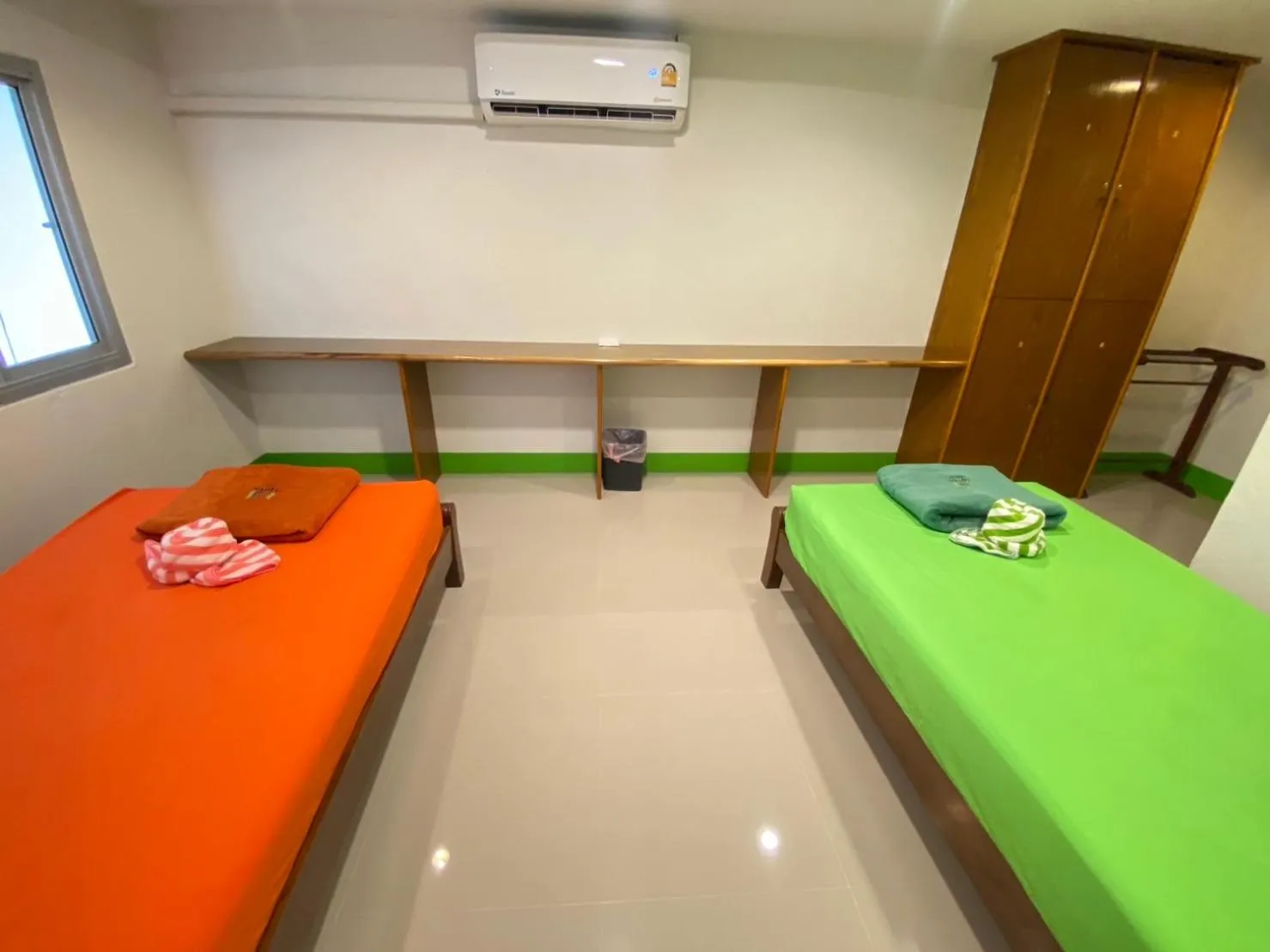 Photo of the whole room, Bed in Lotus Hostel Beach Koh Tao