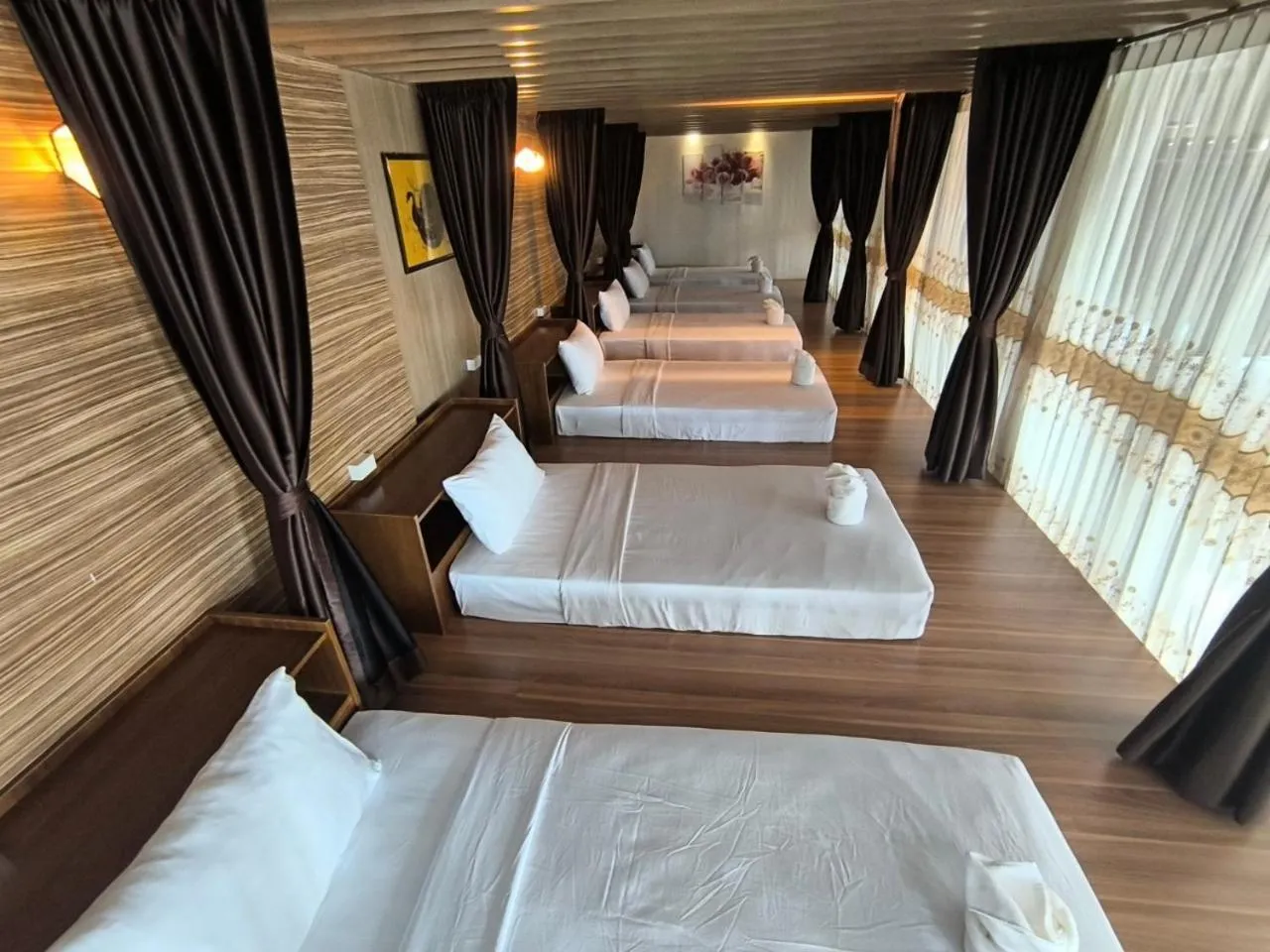 Bedroom, Bed in Lotus Hostel Beach Koh Tao