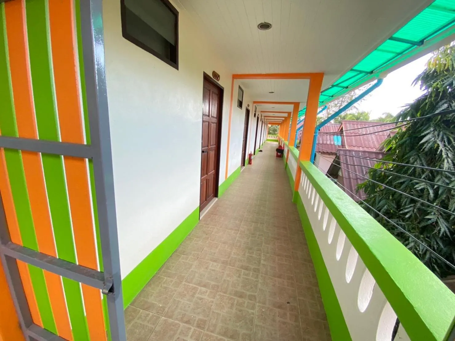 Property building in Lotus Hostel Beach Koh Tao