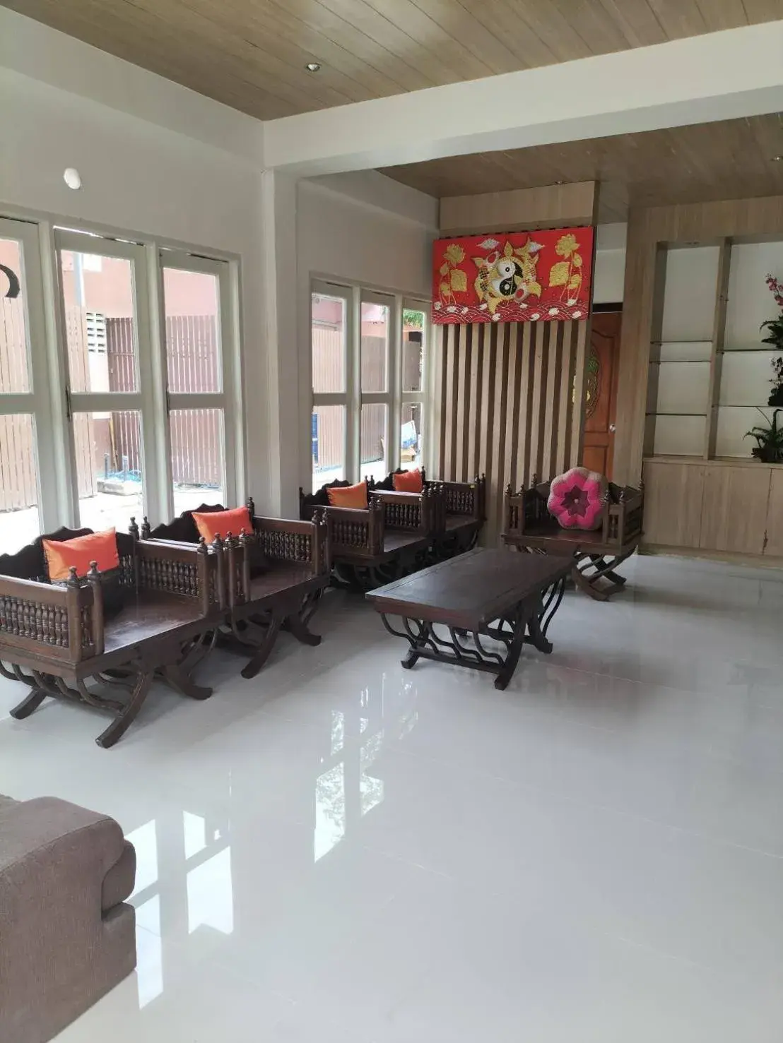 Lobby or reception in Lotus Hostel Beach Koh Tao Lobby or reception in Lotus Hostel Beach Koh Tao