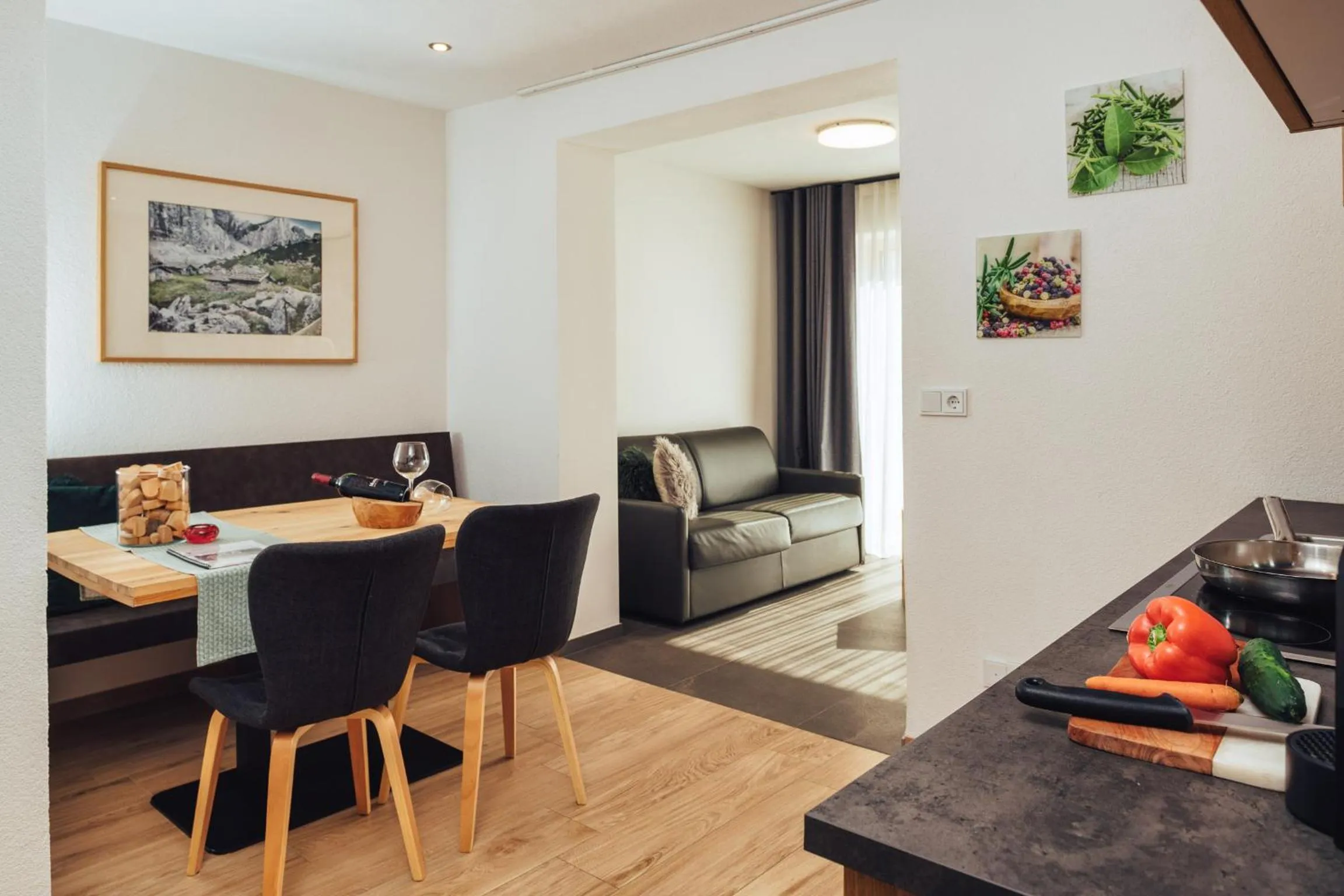 kitchen in Haus Piz Lad