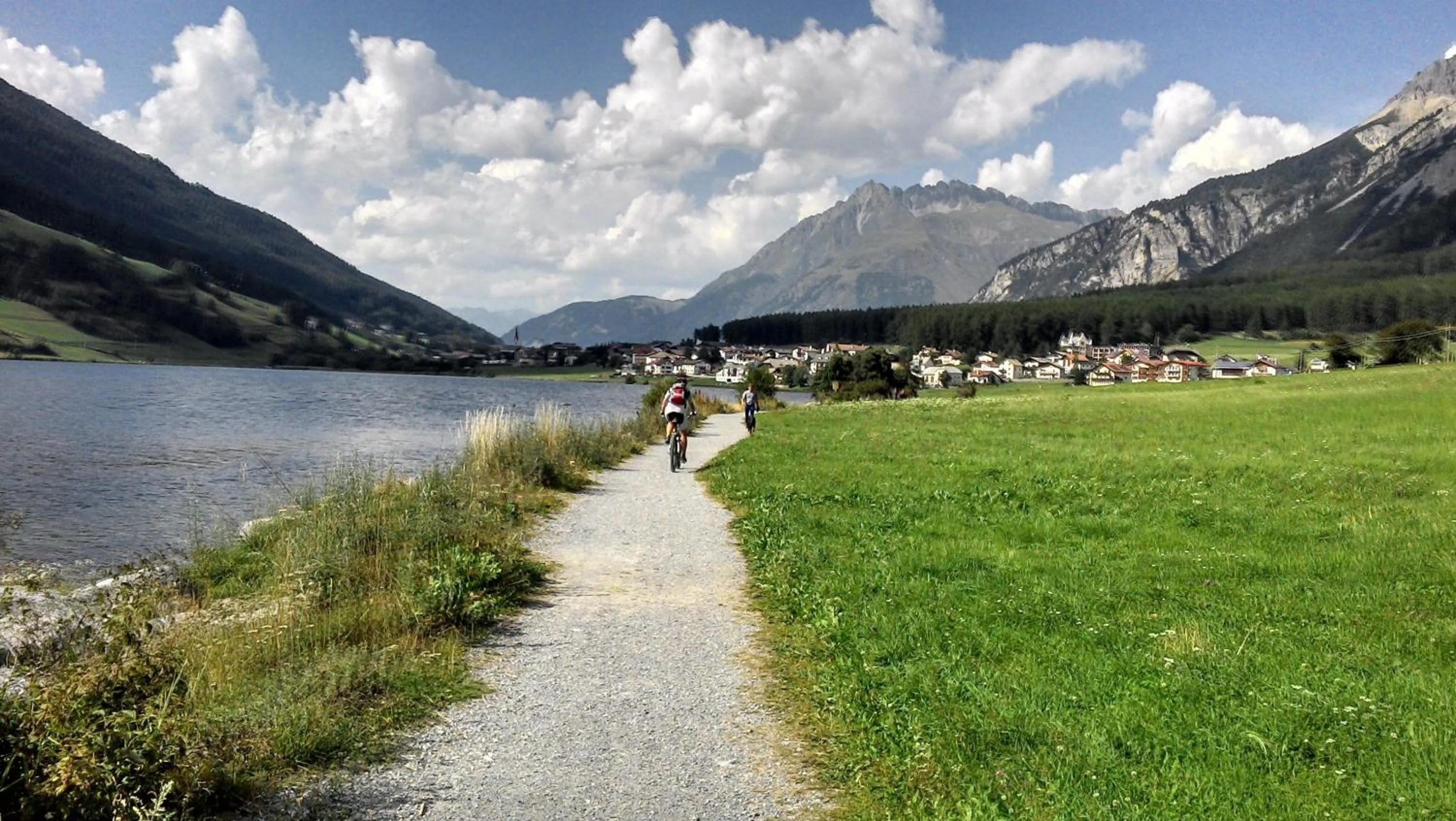 Natural landscape in Haus Piz Lad
