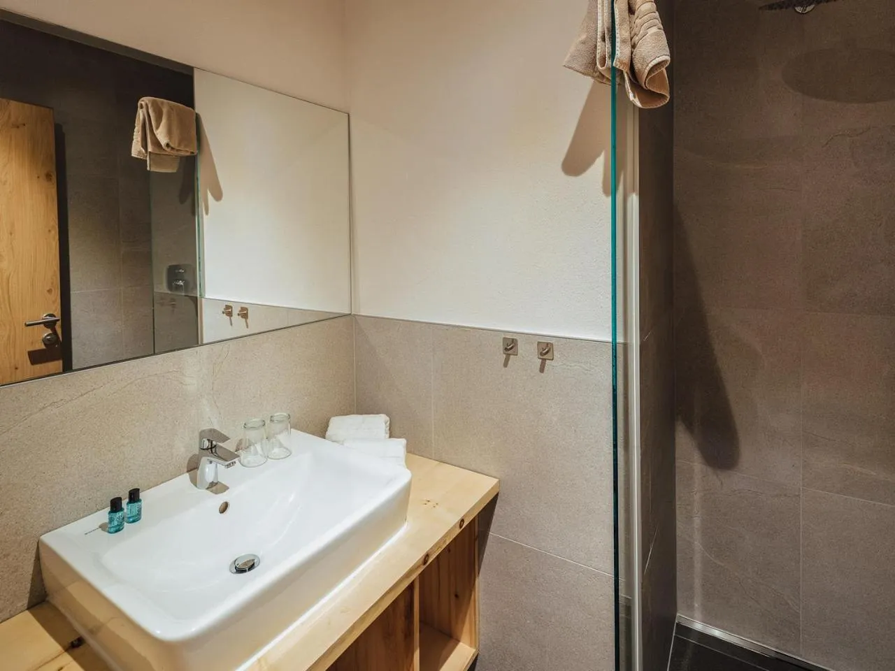 Shower in Haus Piz Lad