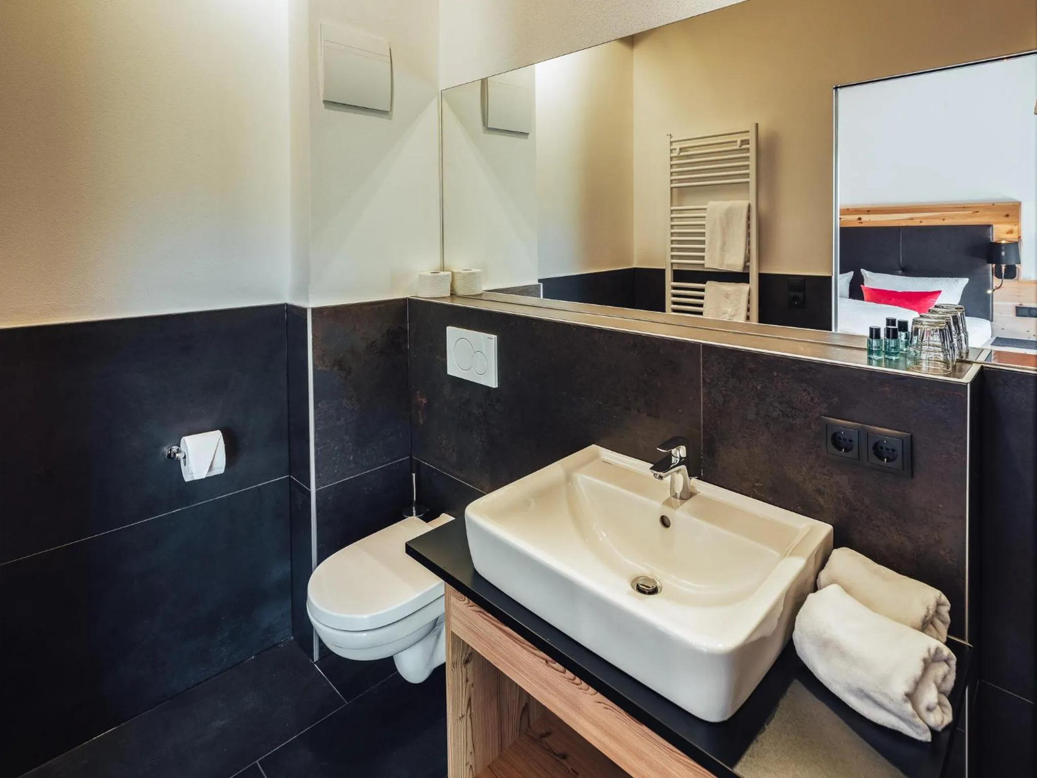 Bathroom in Haus Piz Lad