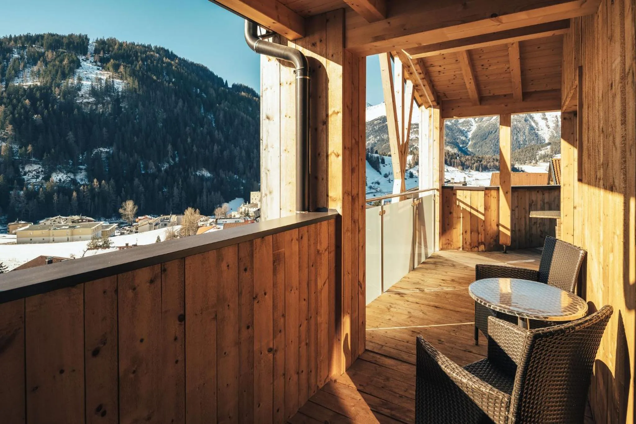 Natural landscape in Haus Piz Lad