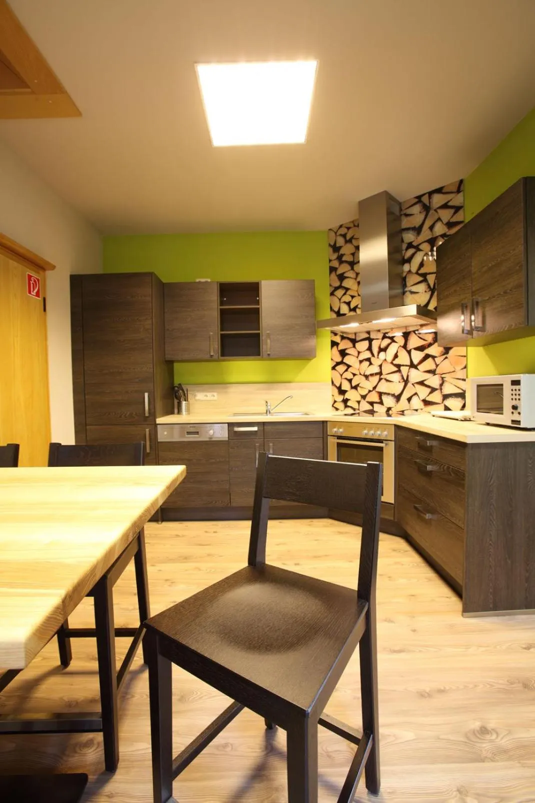 Kitchen or kitchenette in Gasthof Berghof