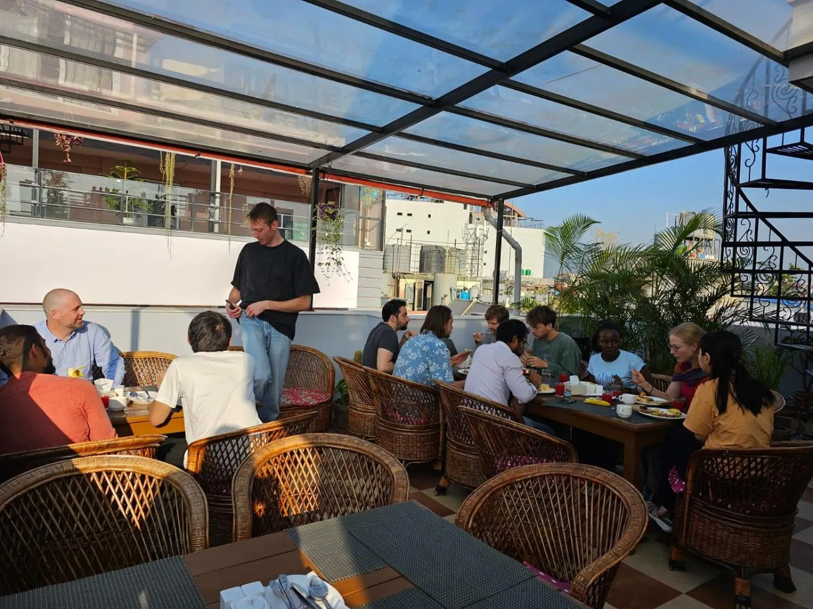 Breakfast in Hotel Pipal Tree