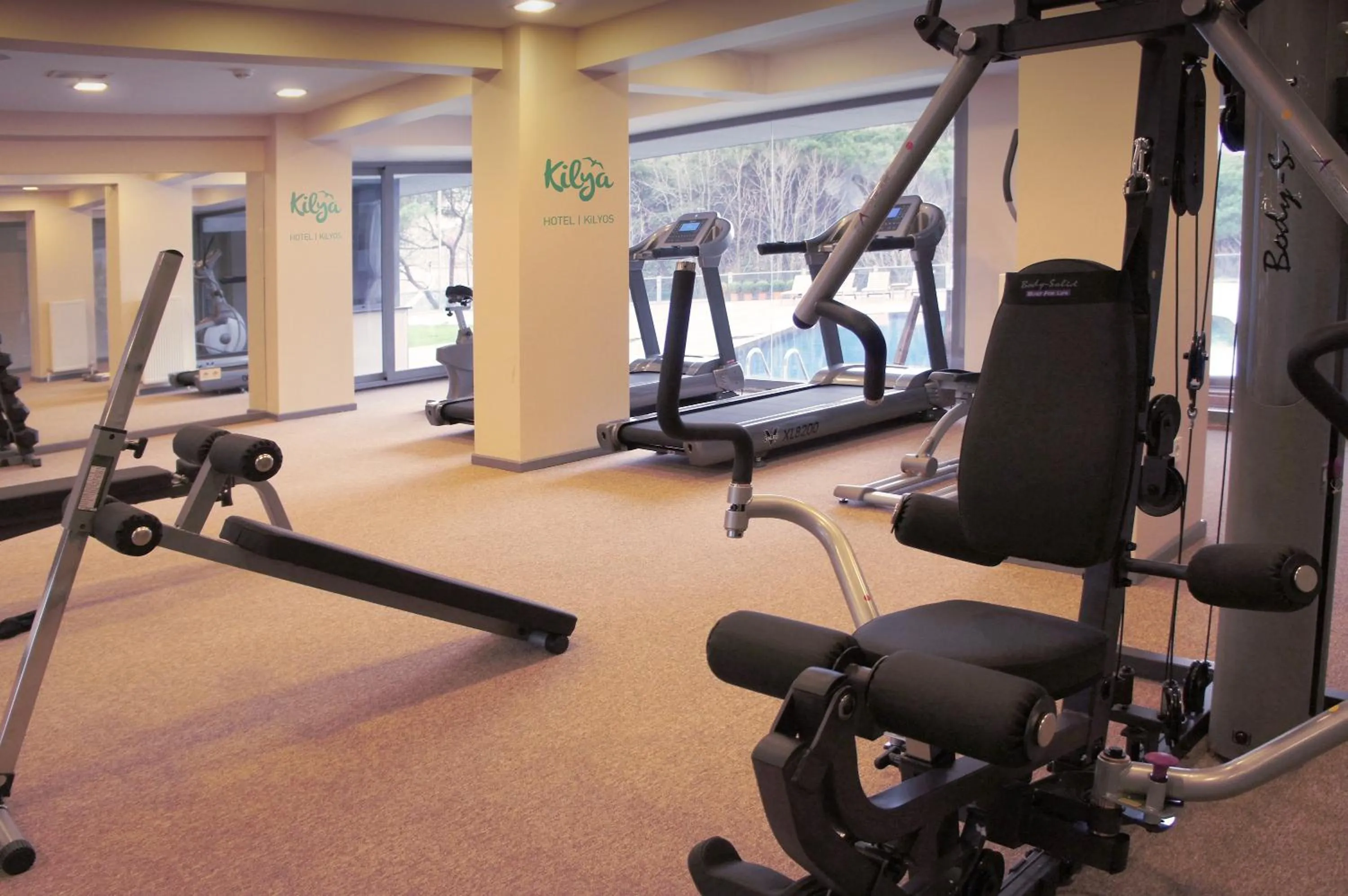Fitness centre/facilities in Kilya Hotel