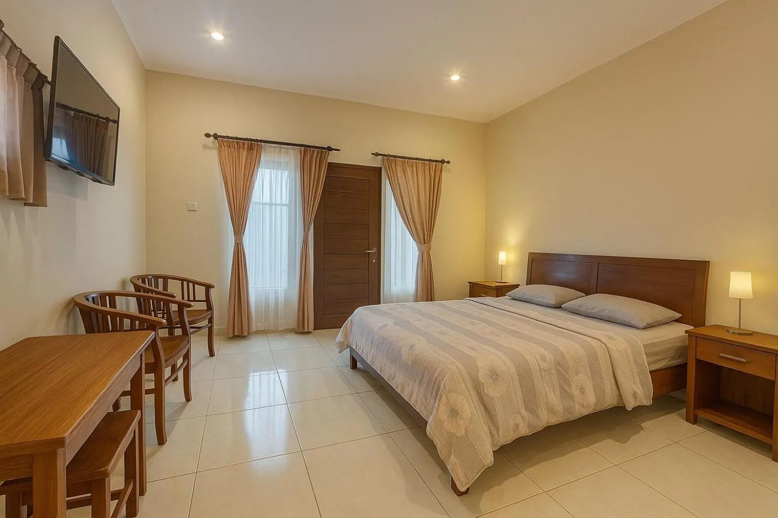 Property building, Bed in Pudak Sari Homestay